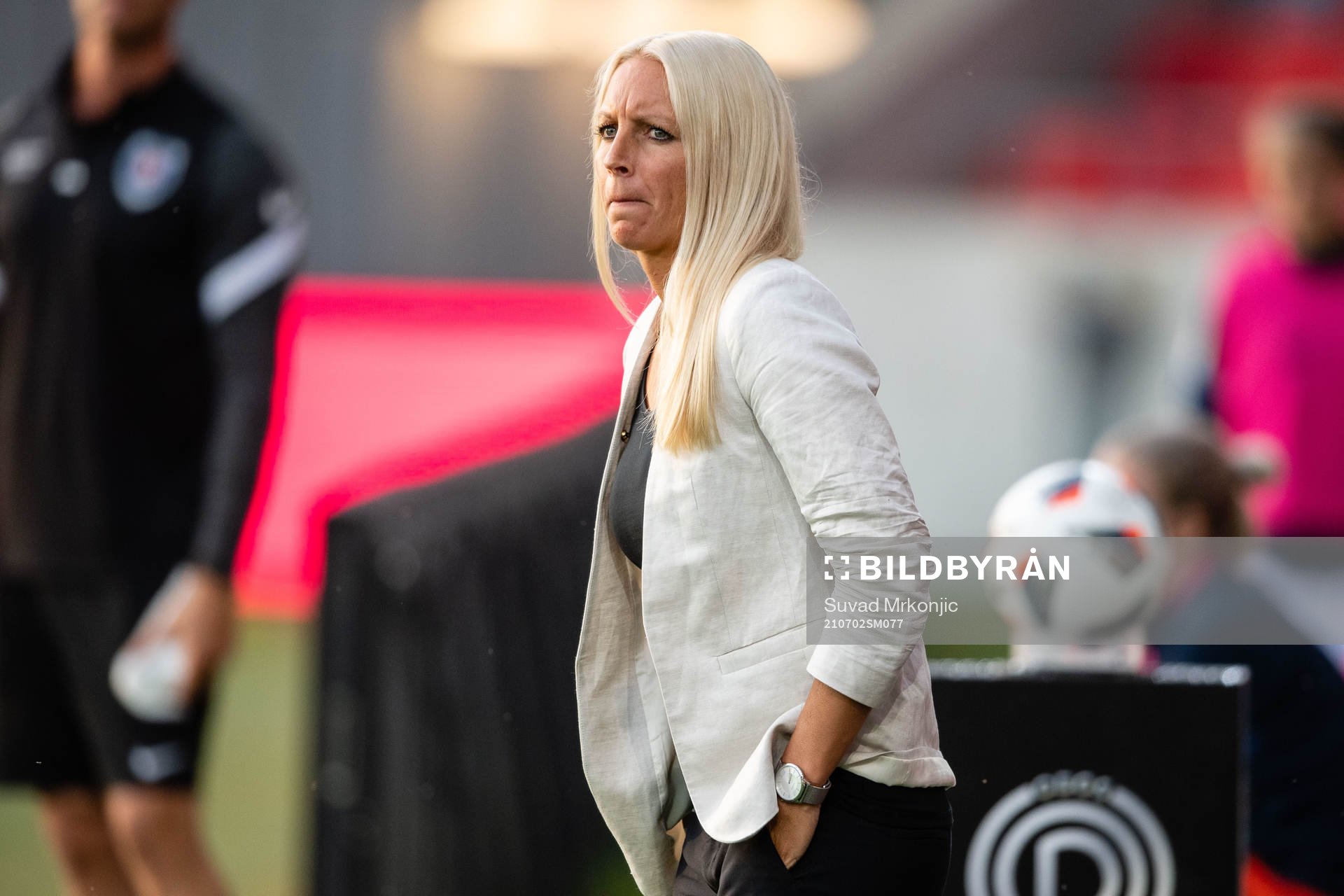 Växjös tränare Maria Nilsson
