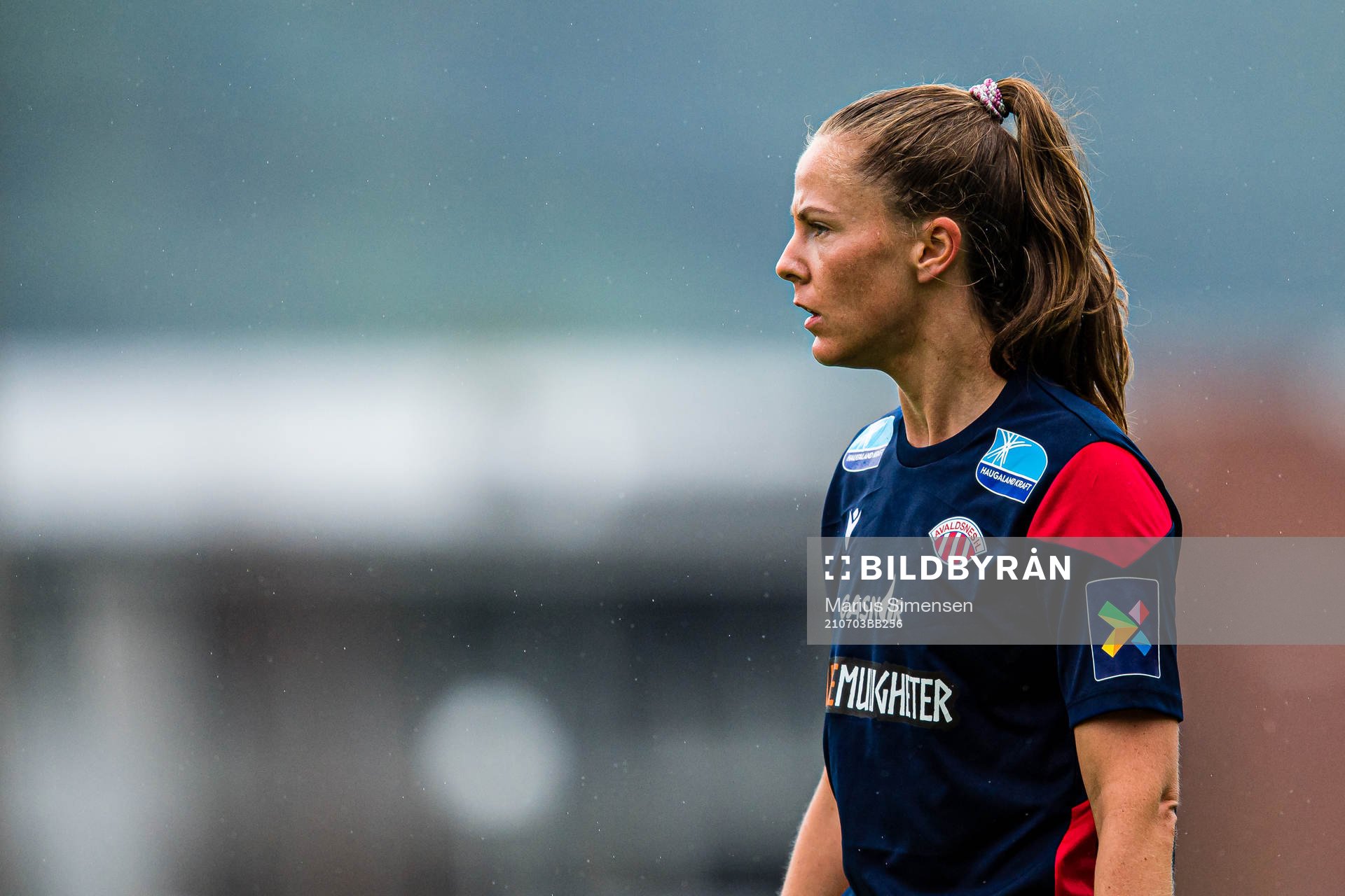 Nathalie Jøsang Utvik of Avaldsnes during the Toppserien football match between Arna-Bjørnar and Avaldsnes on July 3, 2021 in Arna.