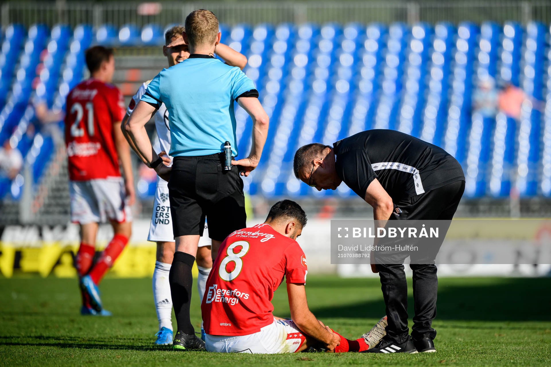 Degerfors Ferhad Ayaz har ont