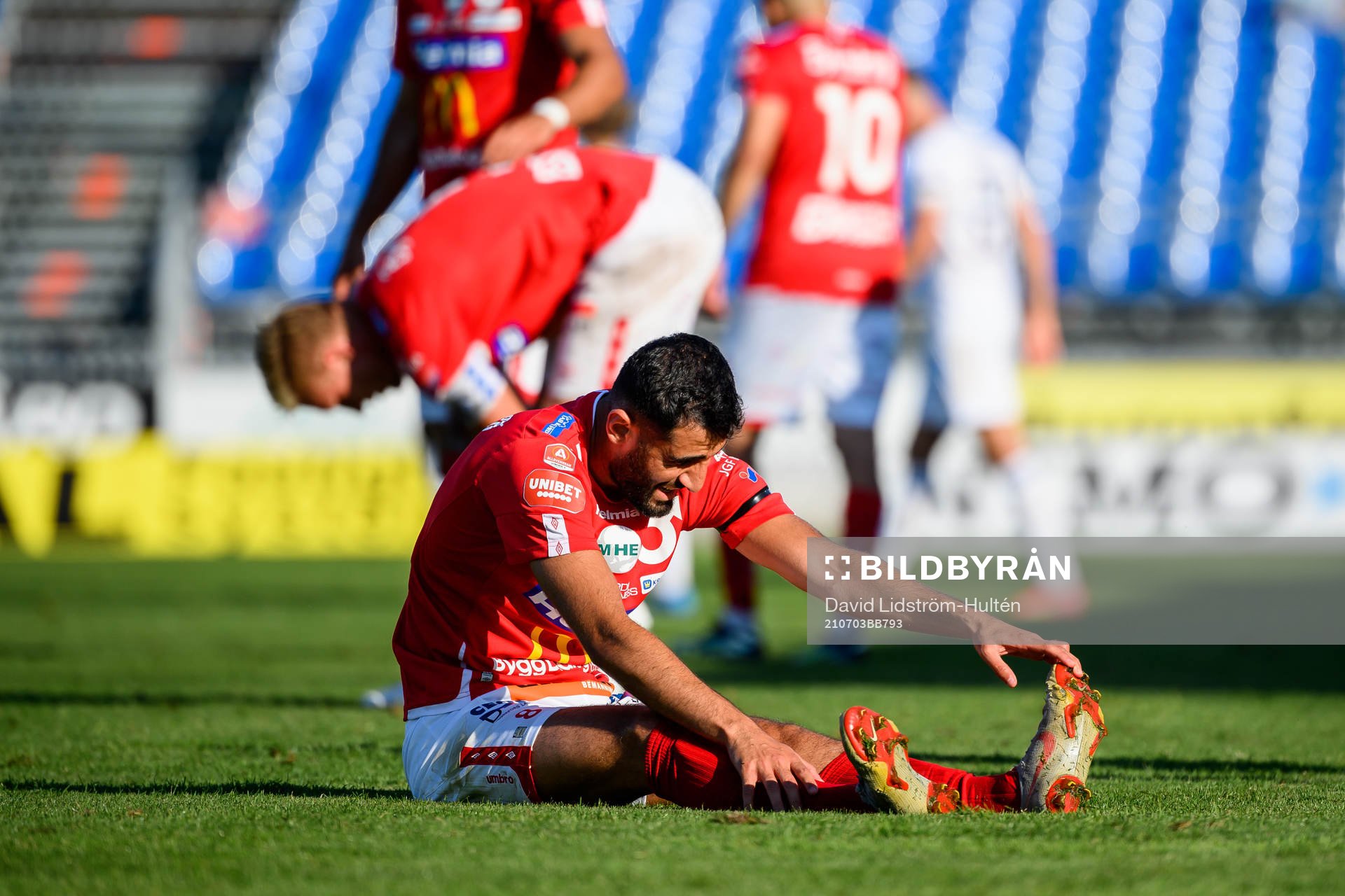 Degerfors Ferhad Ayaz har ont