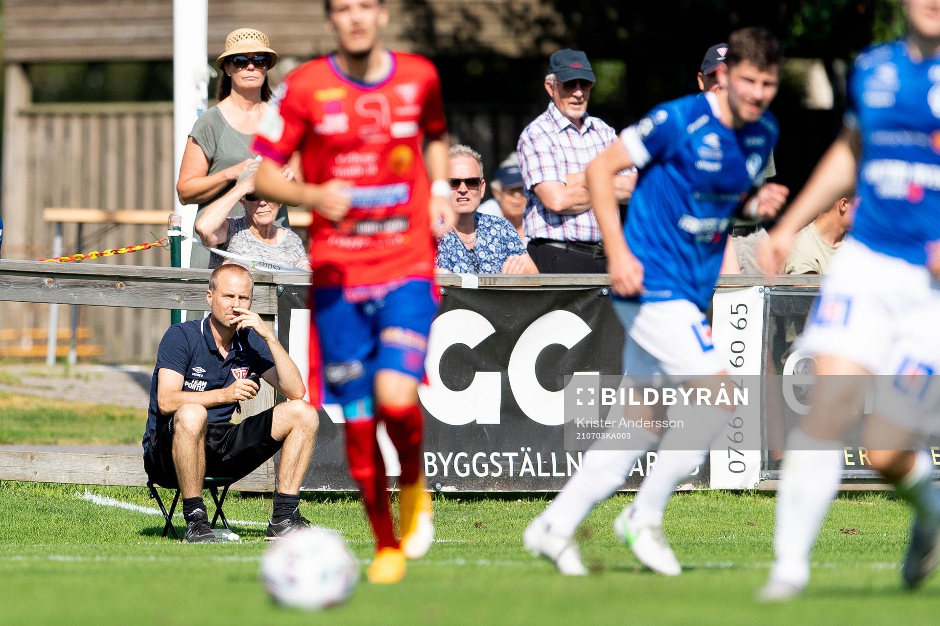 Tvååkers tränare Pierre Krantz