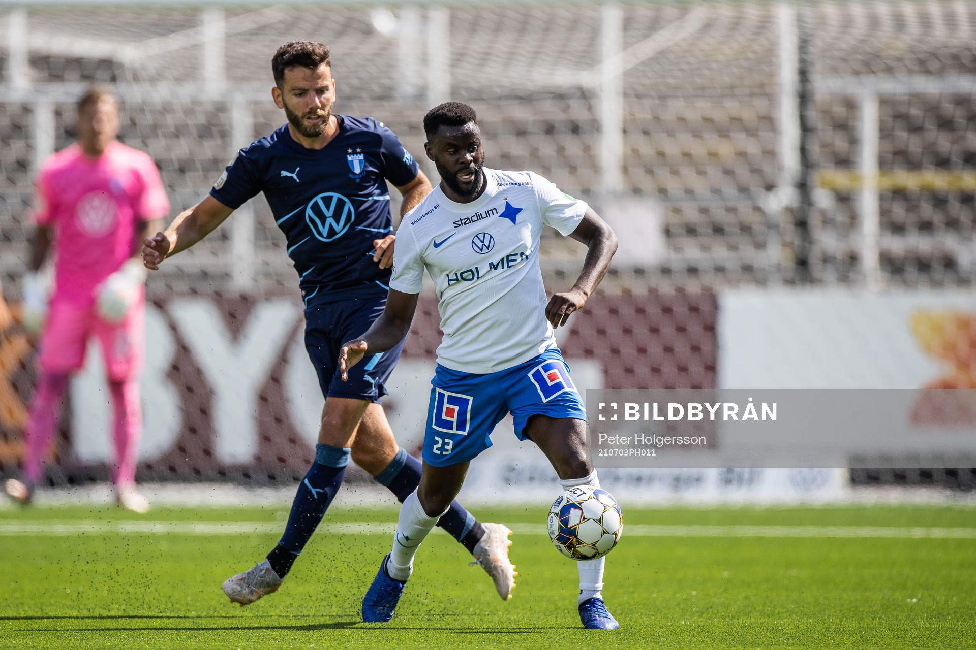 Malmö FFs Erdal Rakip och IFK Norrköpings Maic Sema