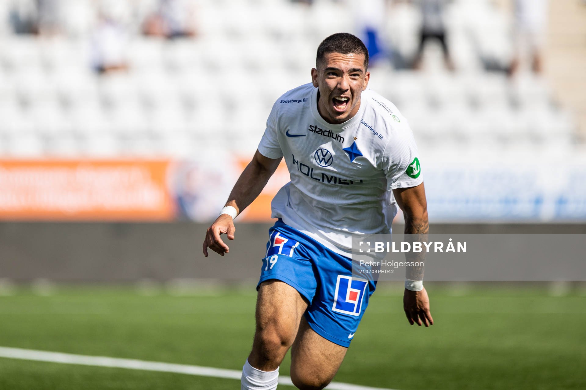 IFK Norrköpings Lucas Lima jublar