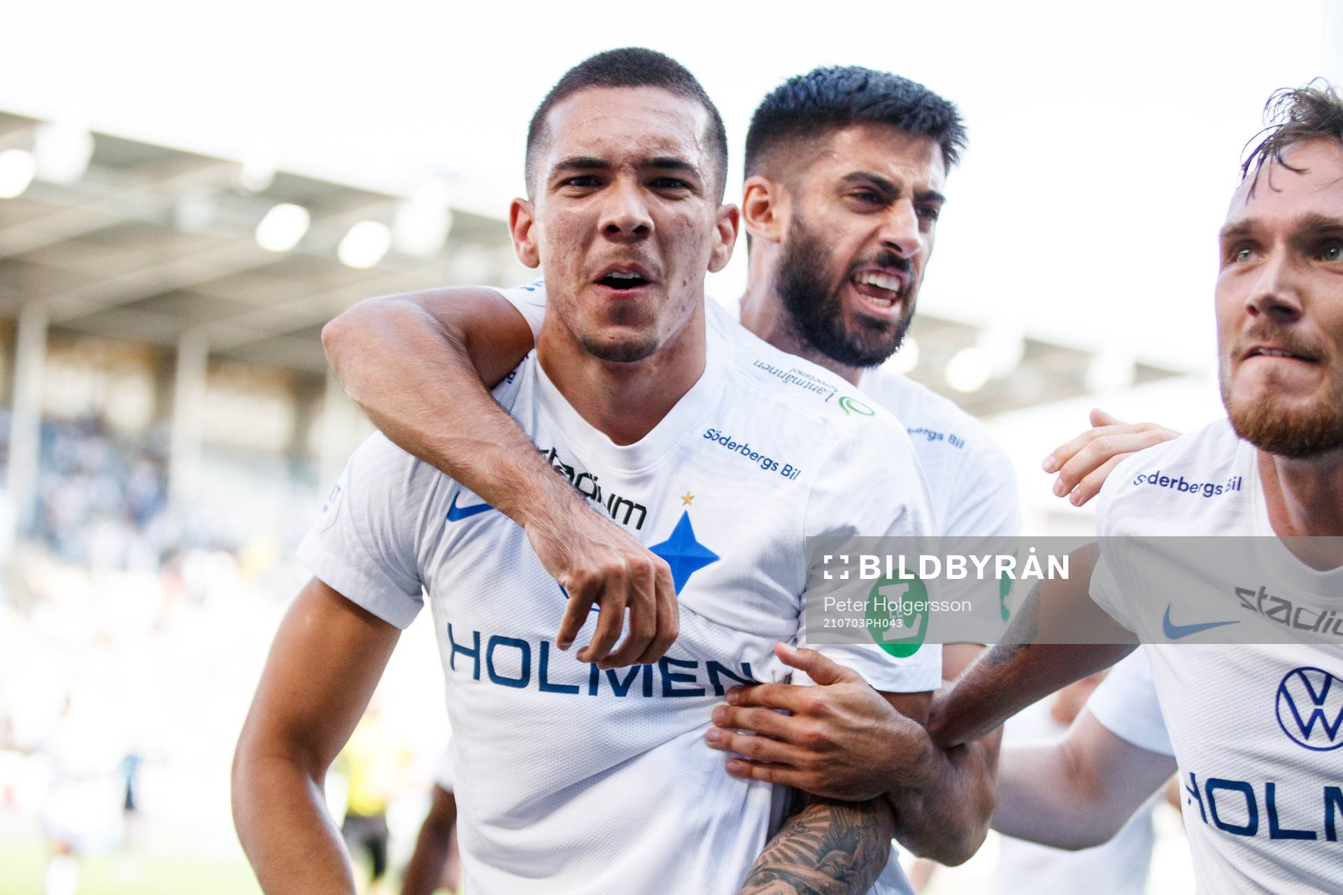 IFK Norrköpings Lucas Lima jublar