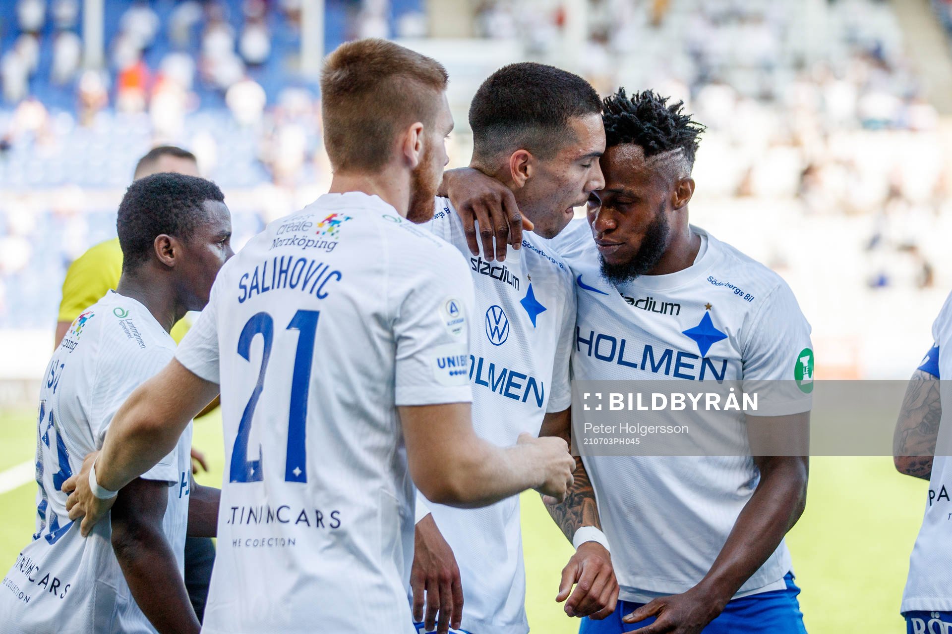 IFK Norrköpings Lucas Lima jublar