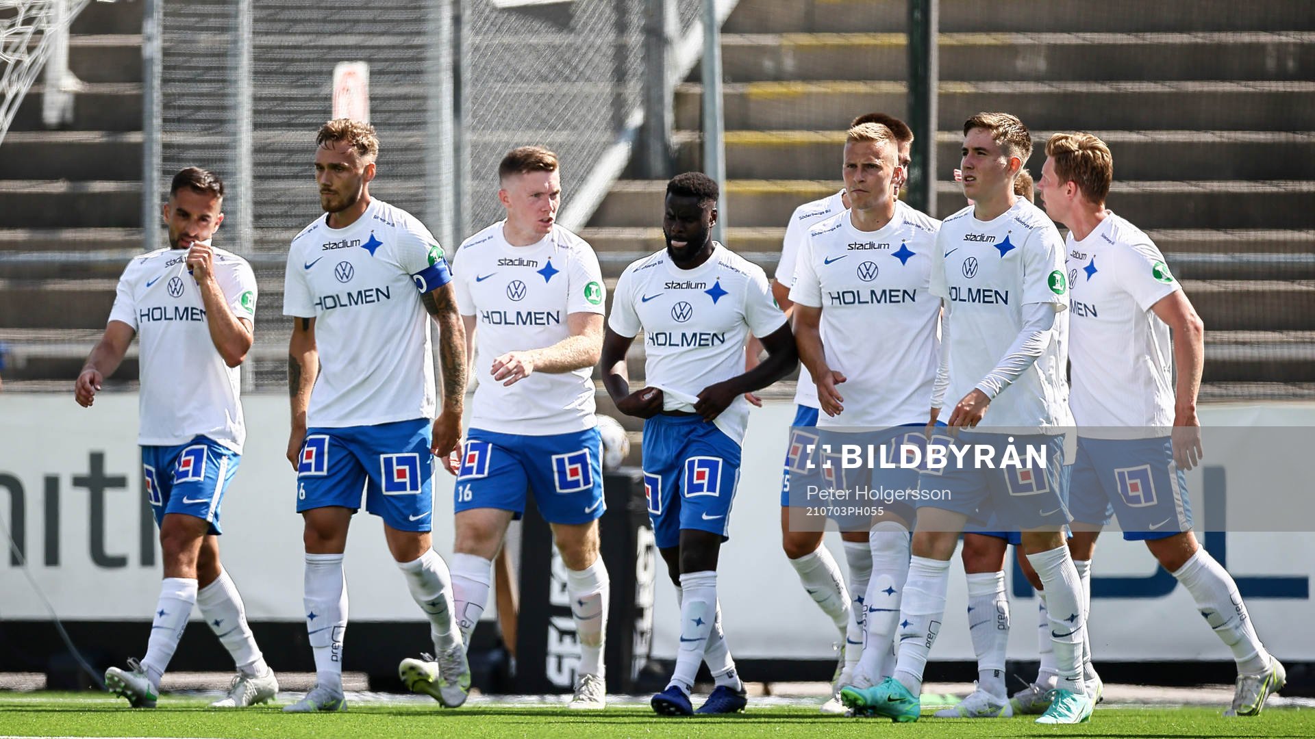 IFK Norrköpings spelare jublar