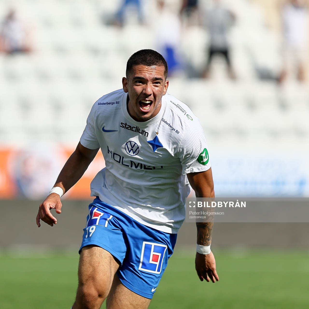 IFK Norrköpings Lucas Lima jublar