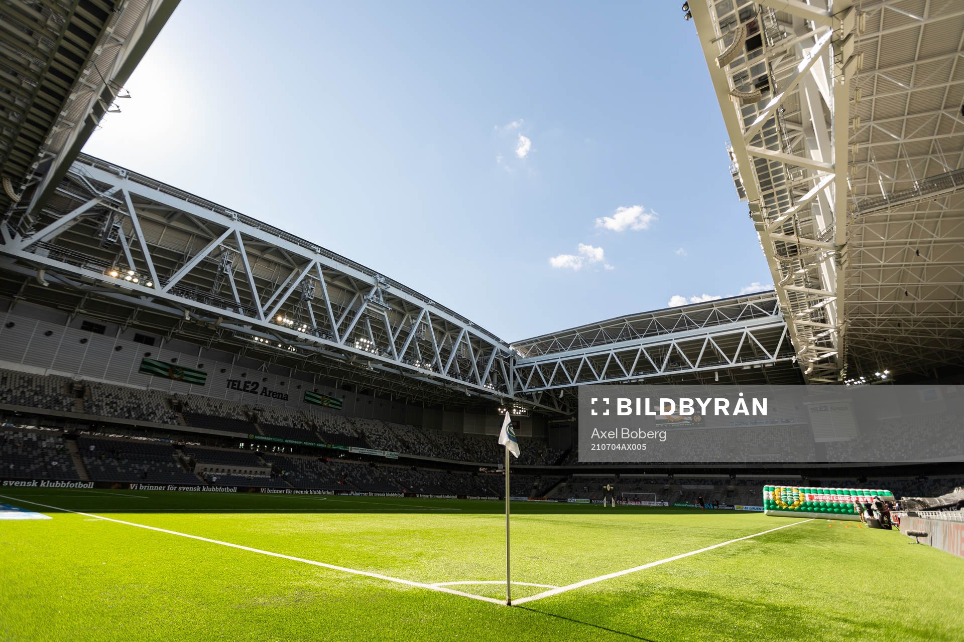 Interiör av Tele2 Arena