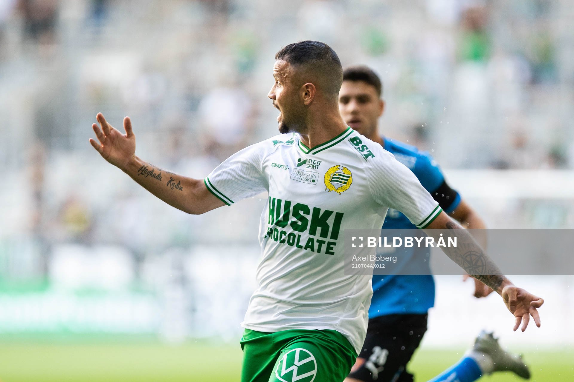 Hammarbys Mohanad Jeahze deppar
