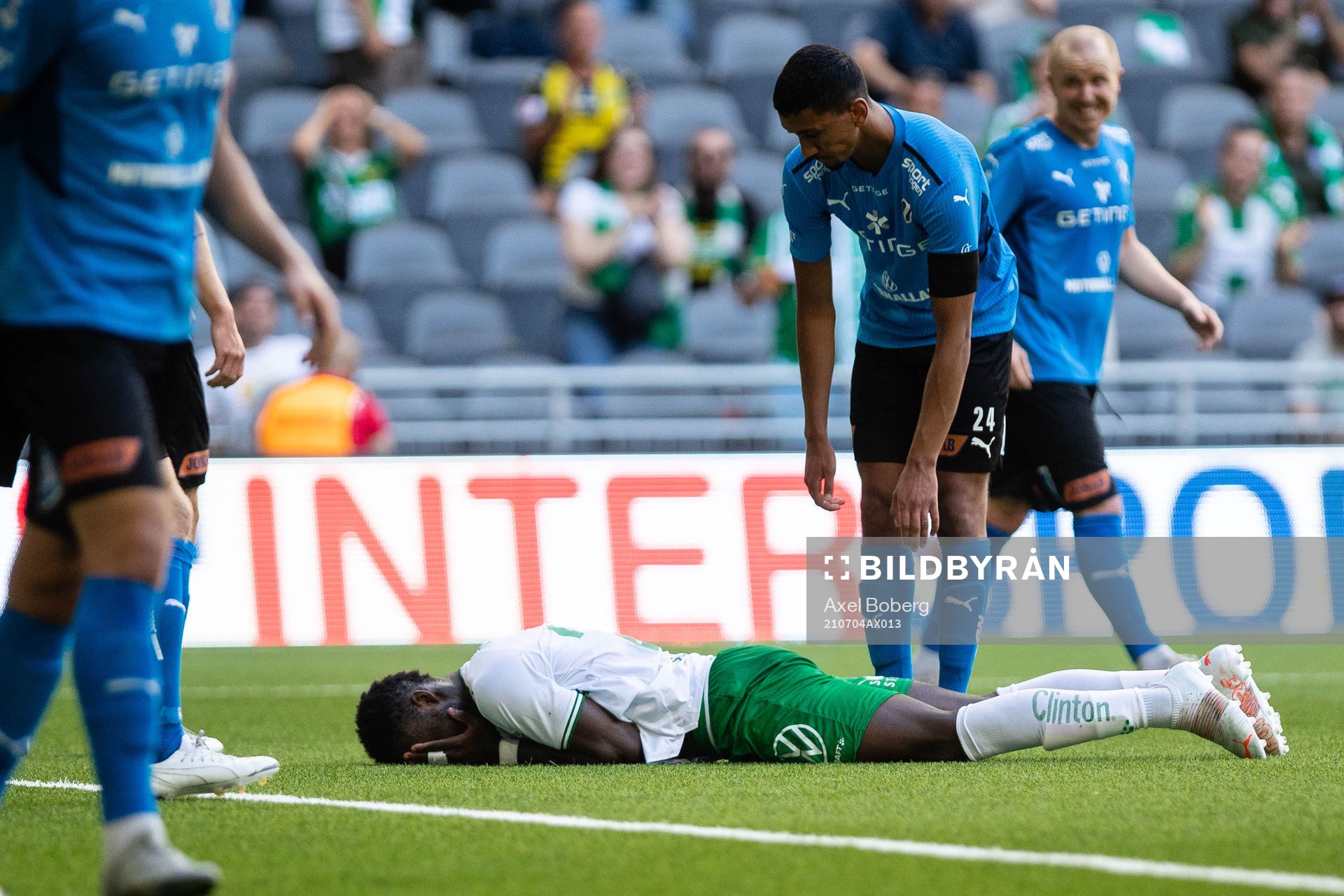Hammarbys Loué Bayere Junior deppar