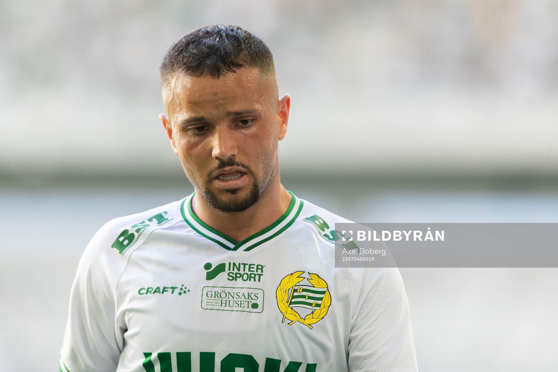 Hammarbys Mohanad Jeahze deppar