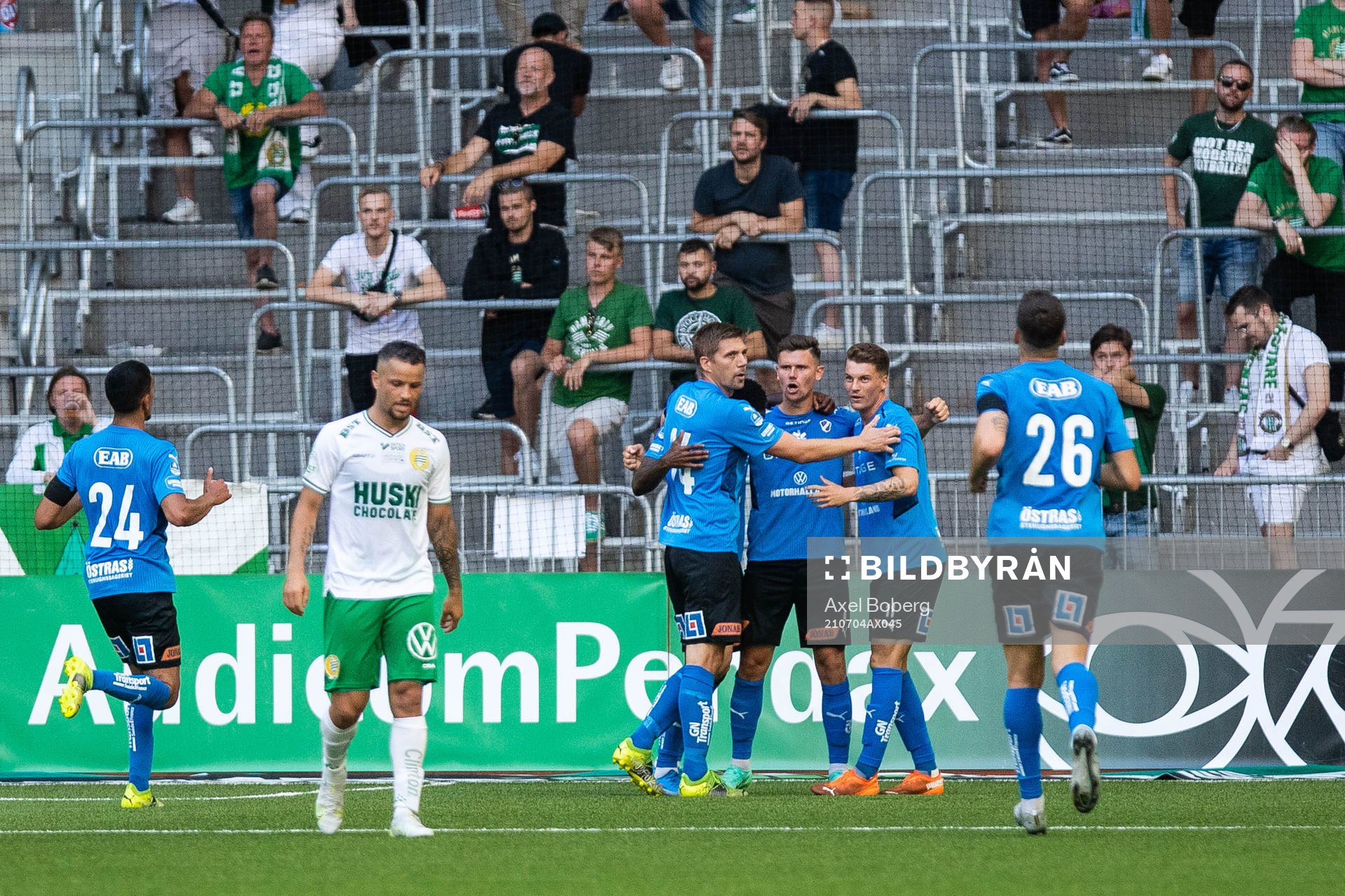 Halmstads Marcus Antonsson jublar