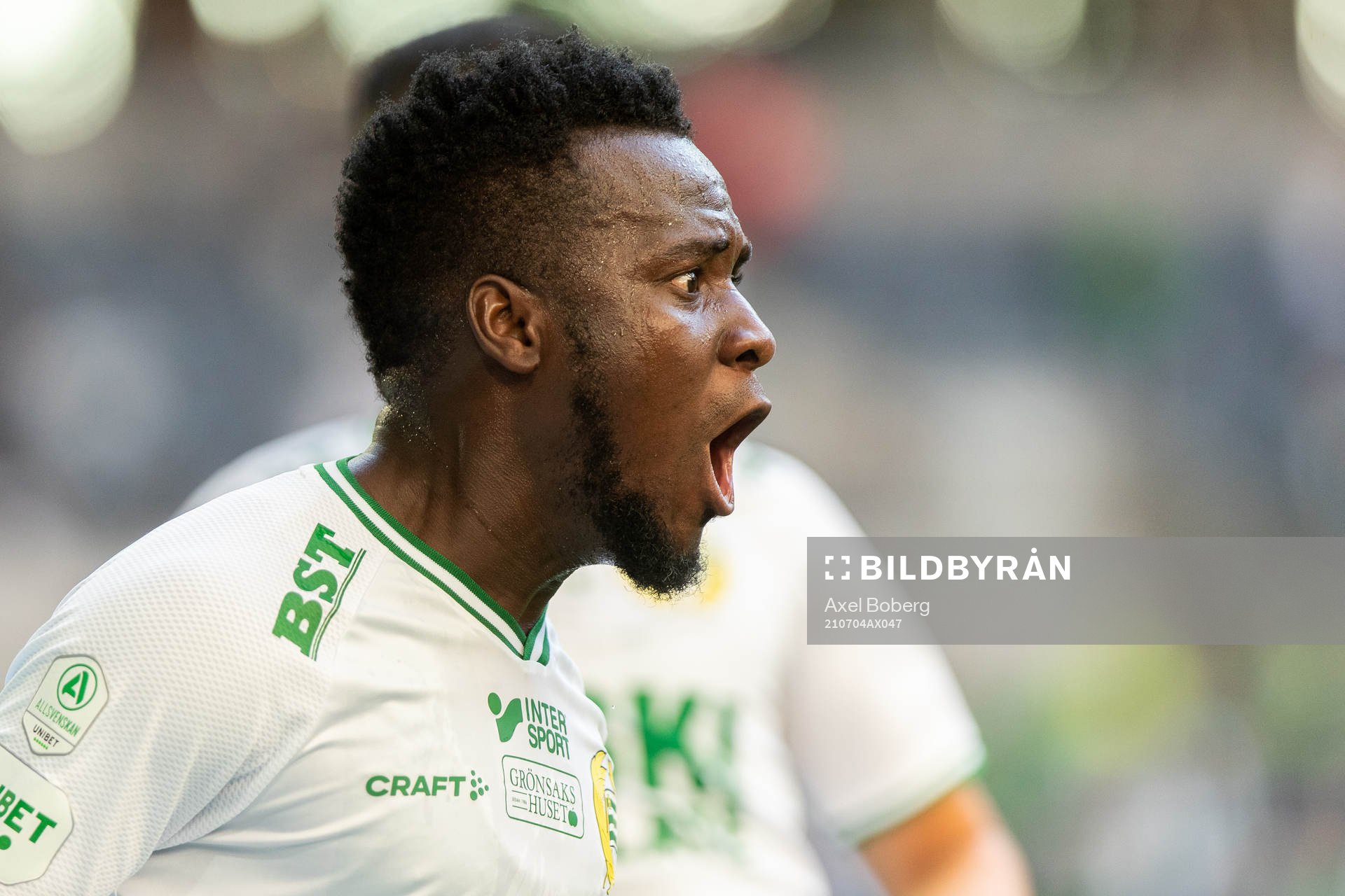 Hammarbys David Accam jublar