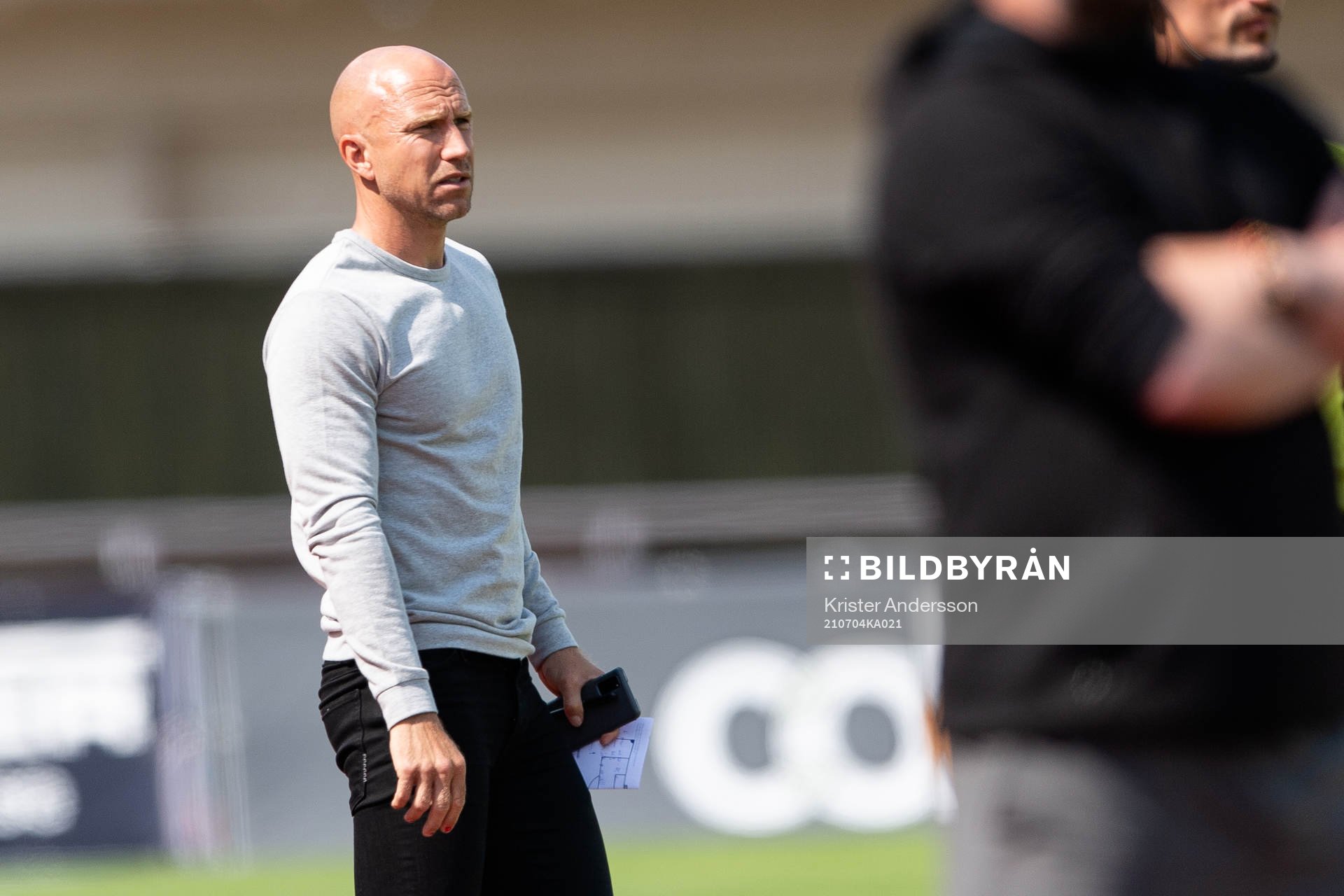 Kalmars tränare Henrik Rydström