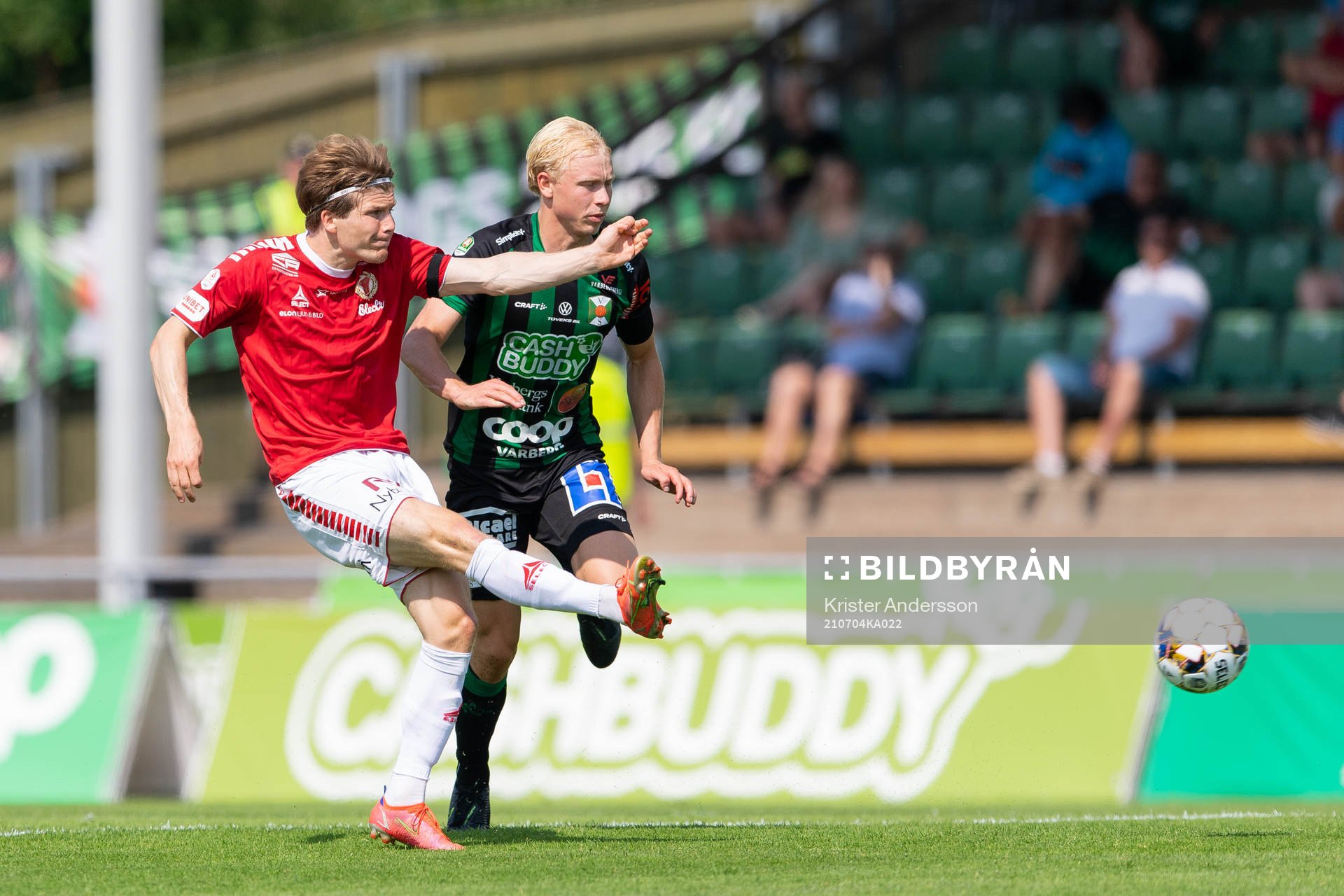 Kalmars Oliver Berg och Varbergs André Boman
