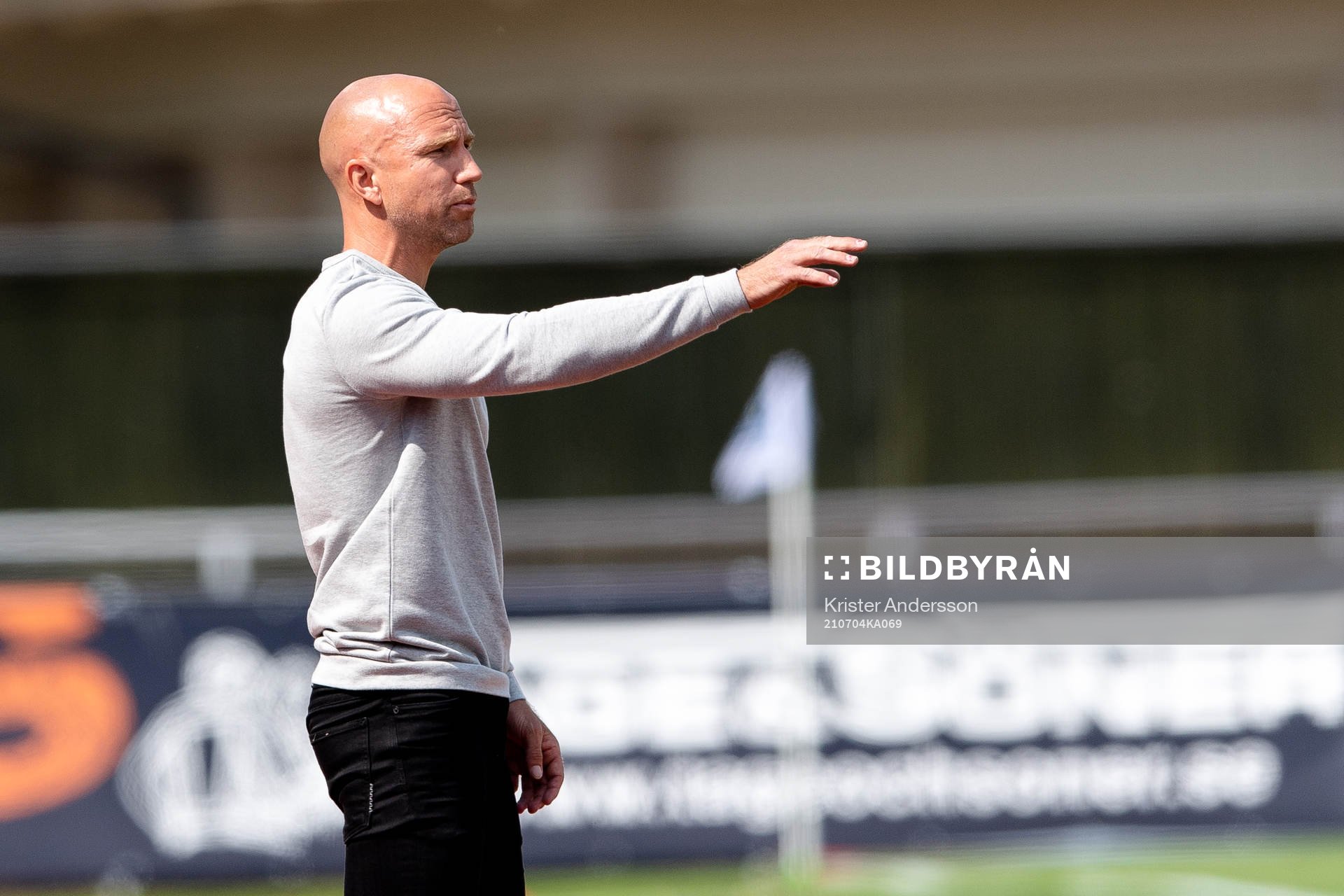 Kalmars tränare Henrik Rydström