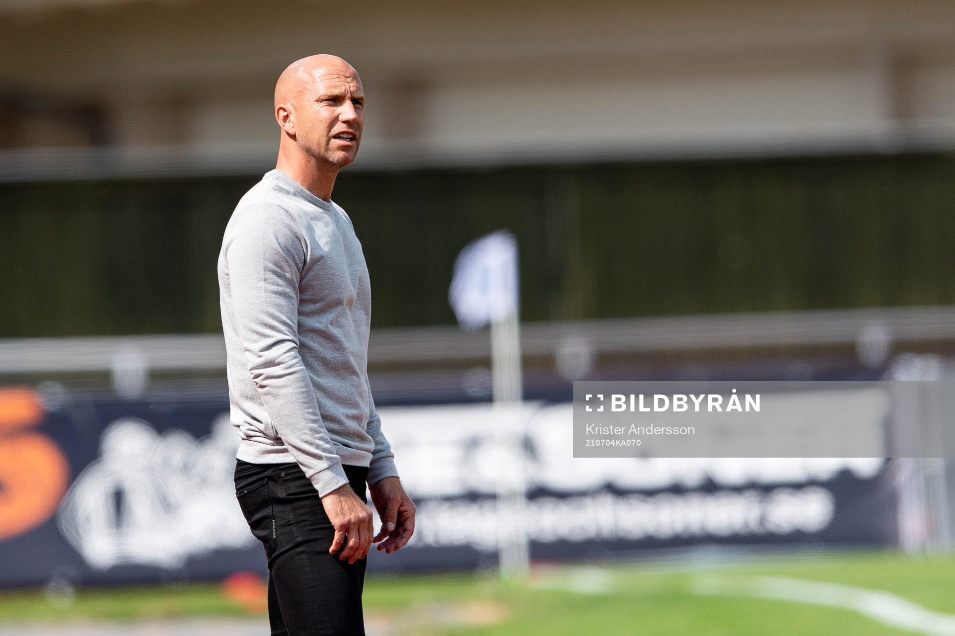 Kalmars tränare Henrik Rydström
