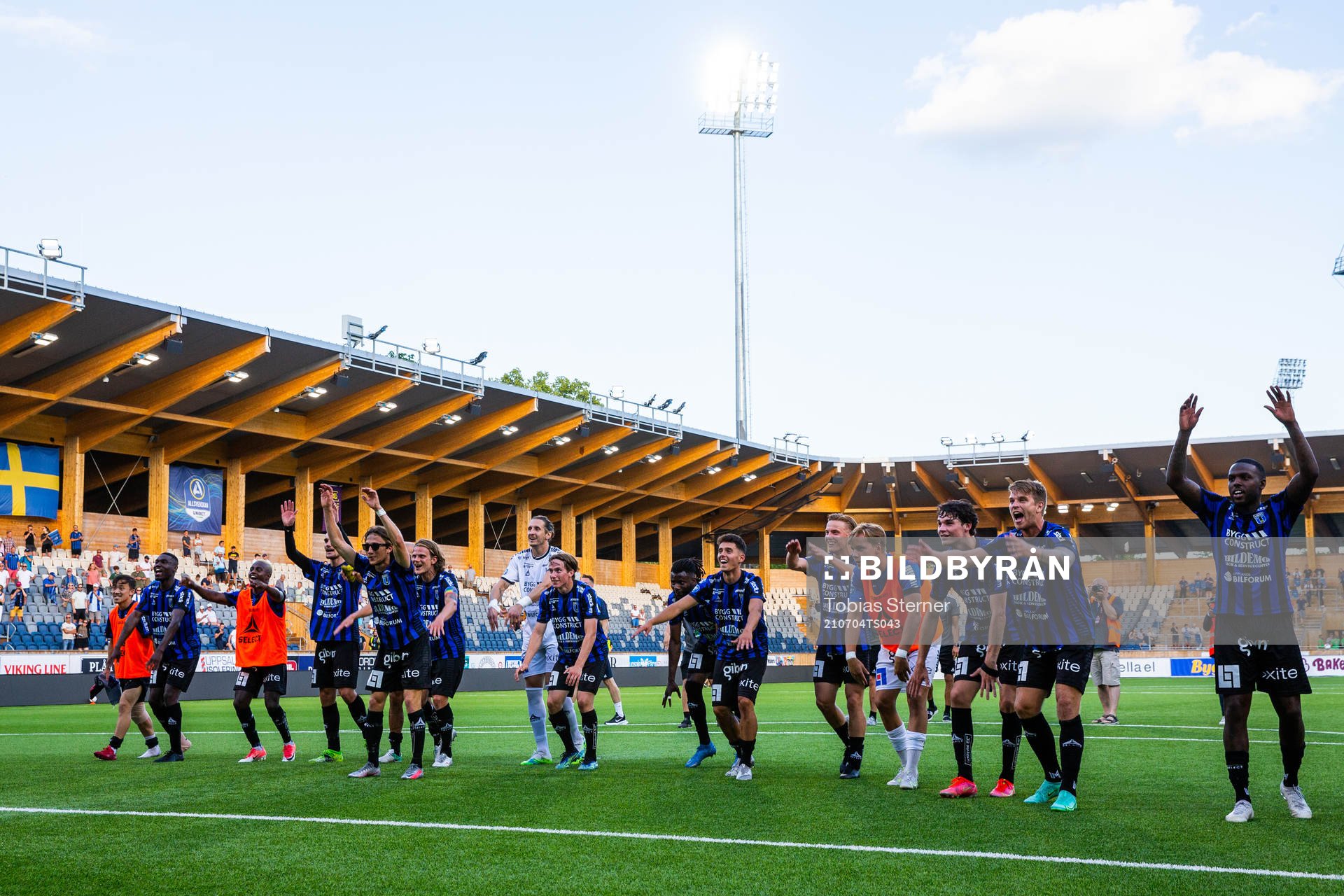 Sirius spelare jublar