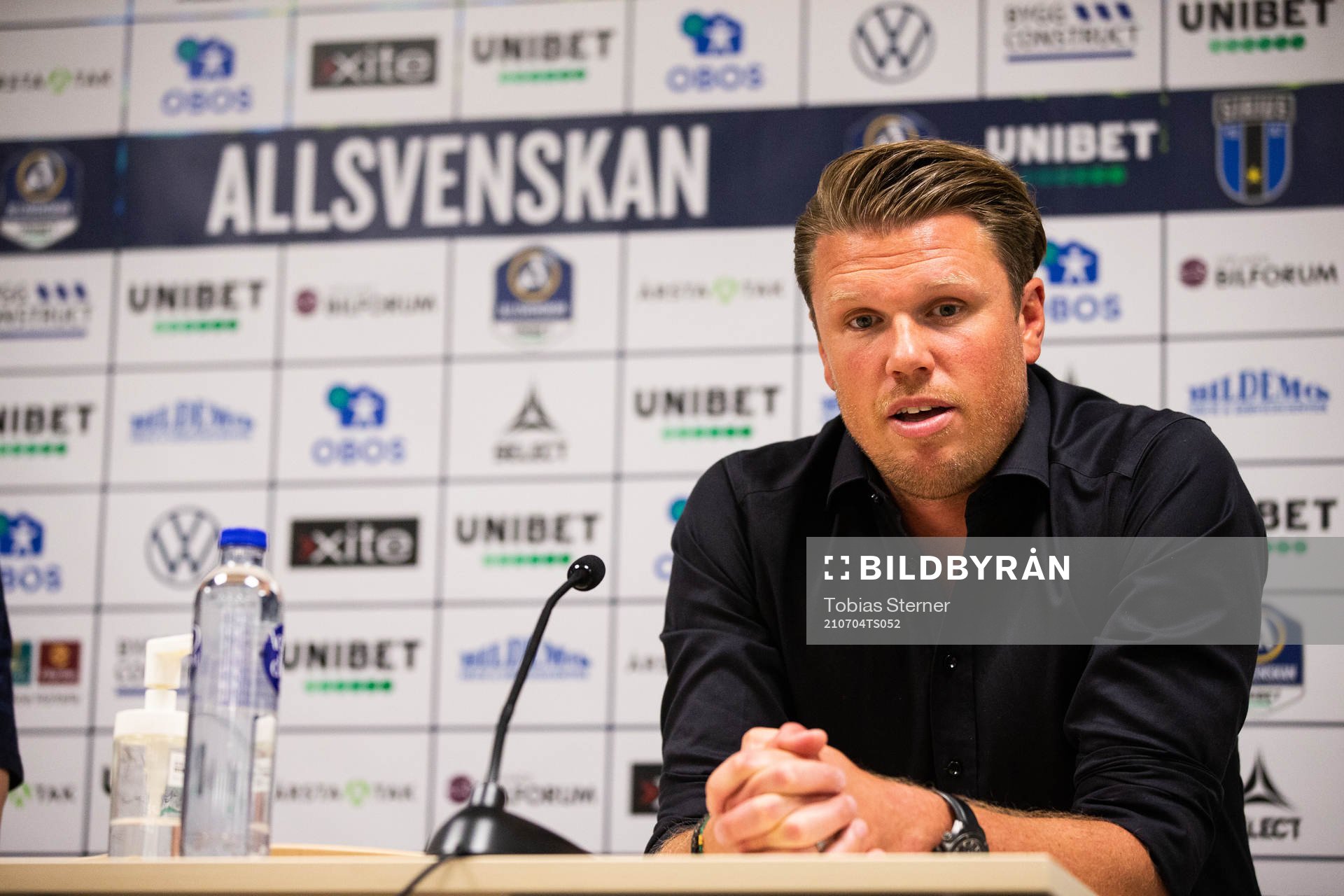Mjällbys tränare Christian Järdler