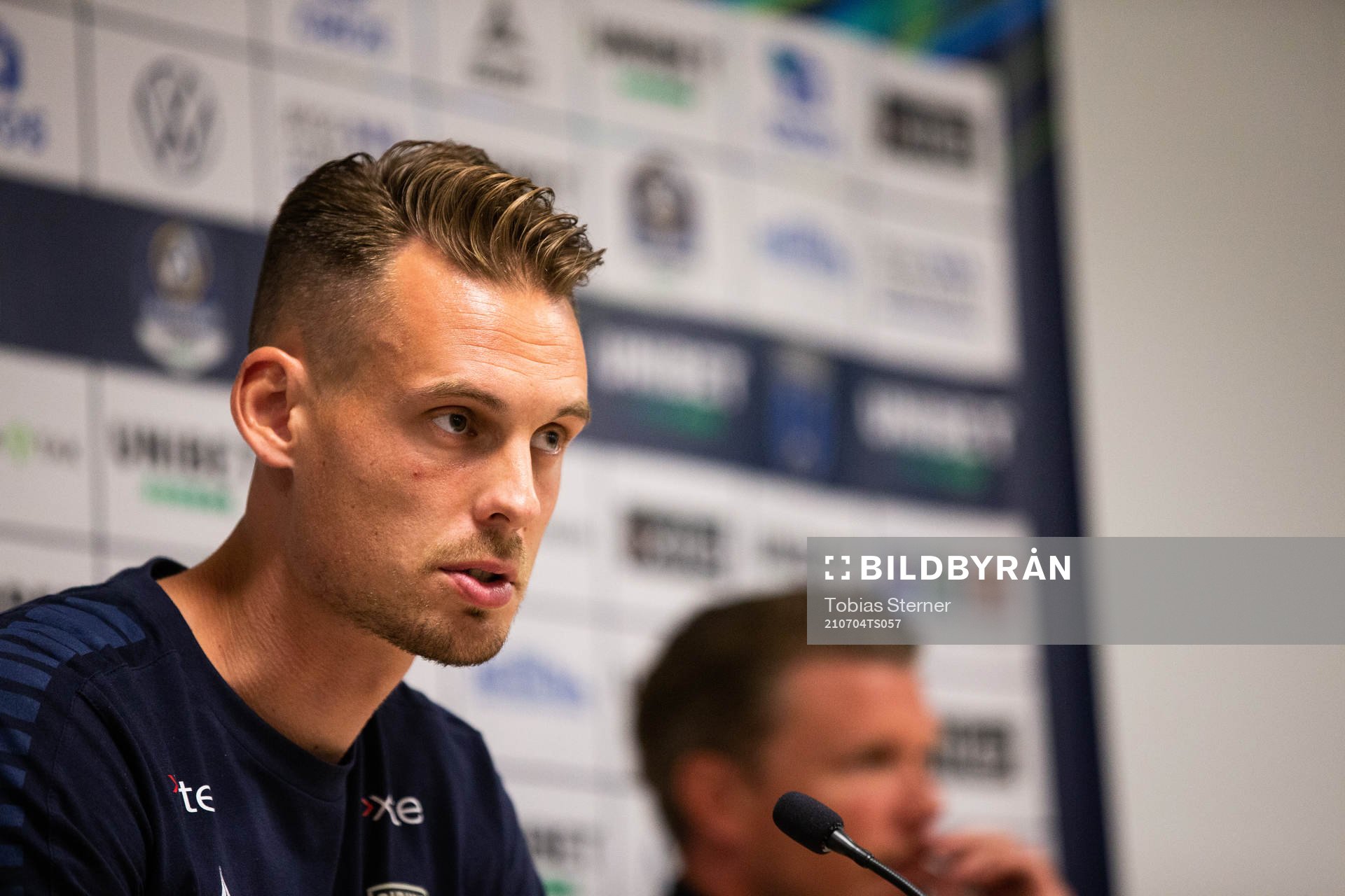 Sirius tränare Daniel Bäckström