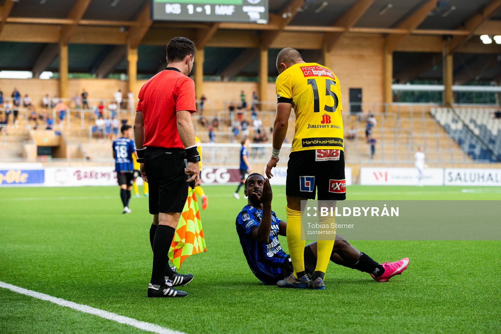 Sirius Mohammed Khalid Saeid och Mjällbys Ivan Kricak