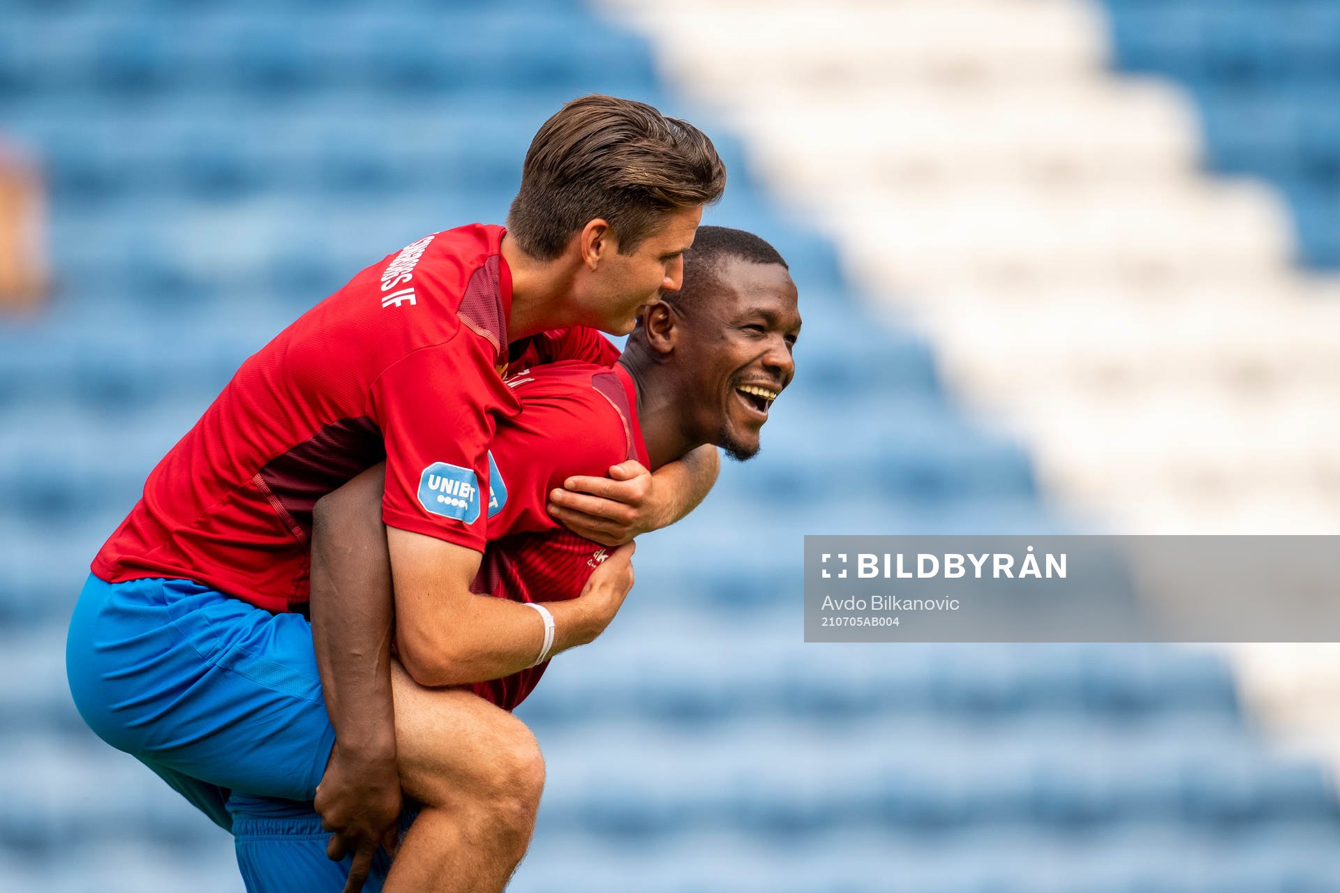 Helsingborgs Alhaji Gero och Wilhelm Loeper