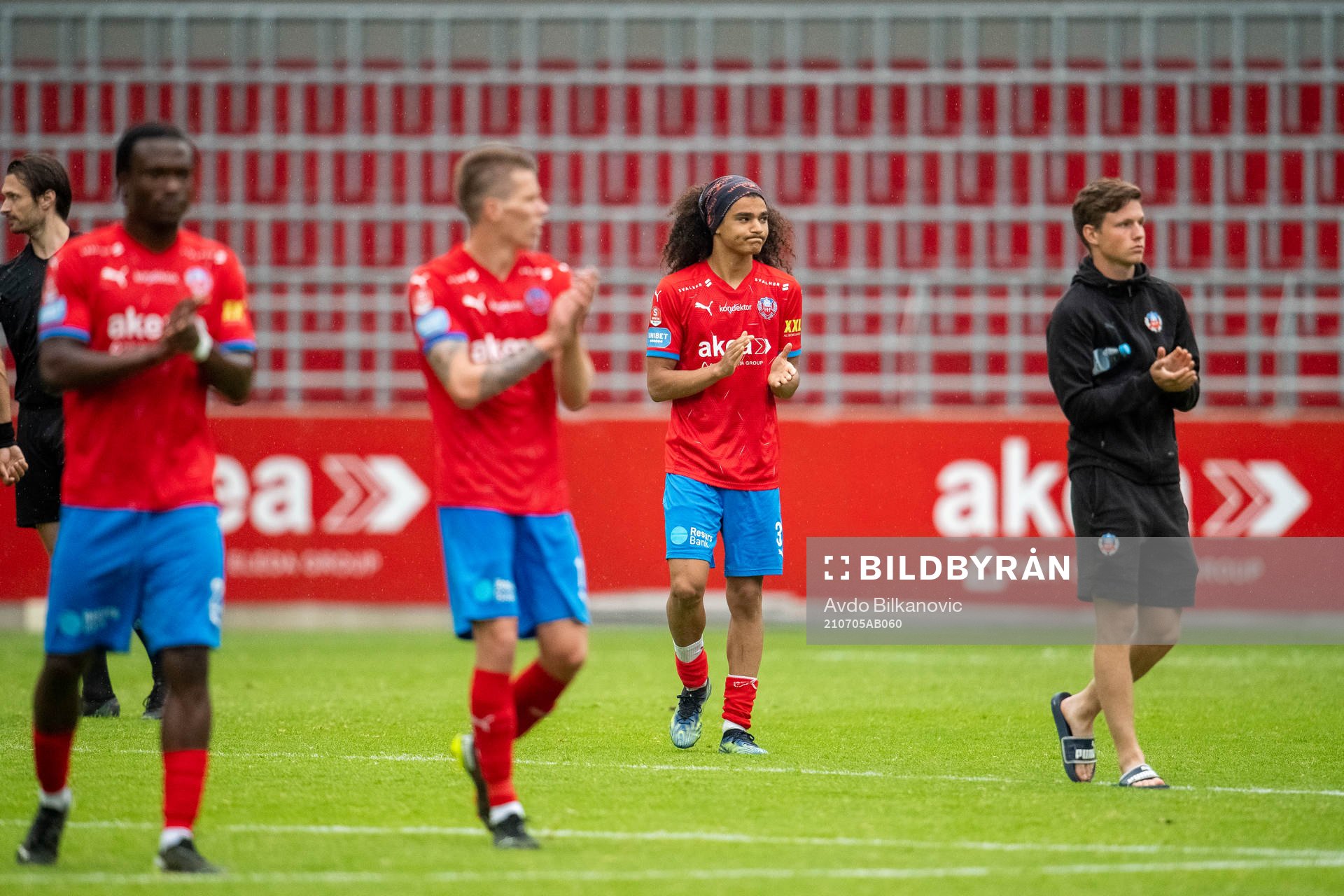 Helsingborgs Adam Kaied jublar
