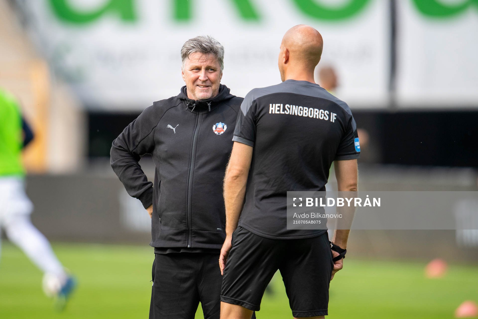 Helsingborgs materialförvaltare Lino Boriero och