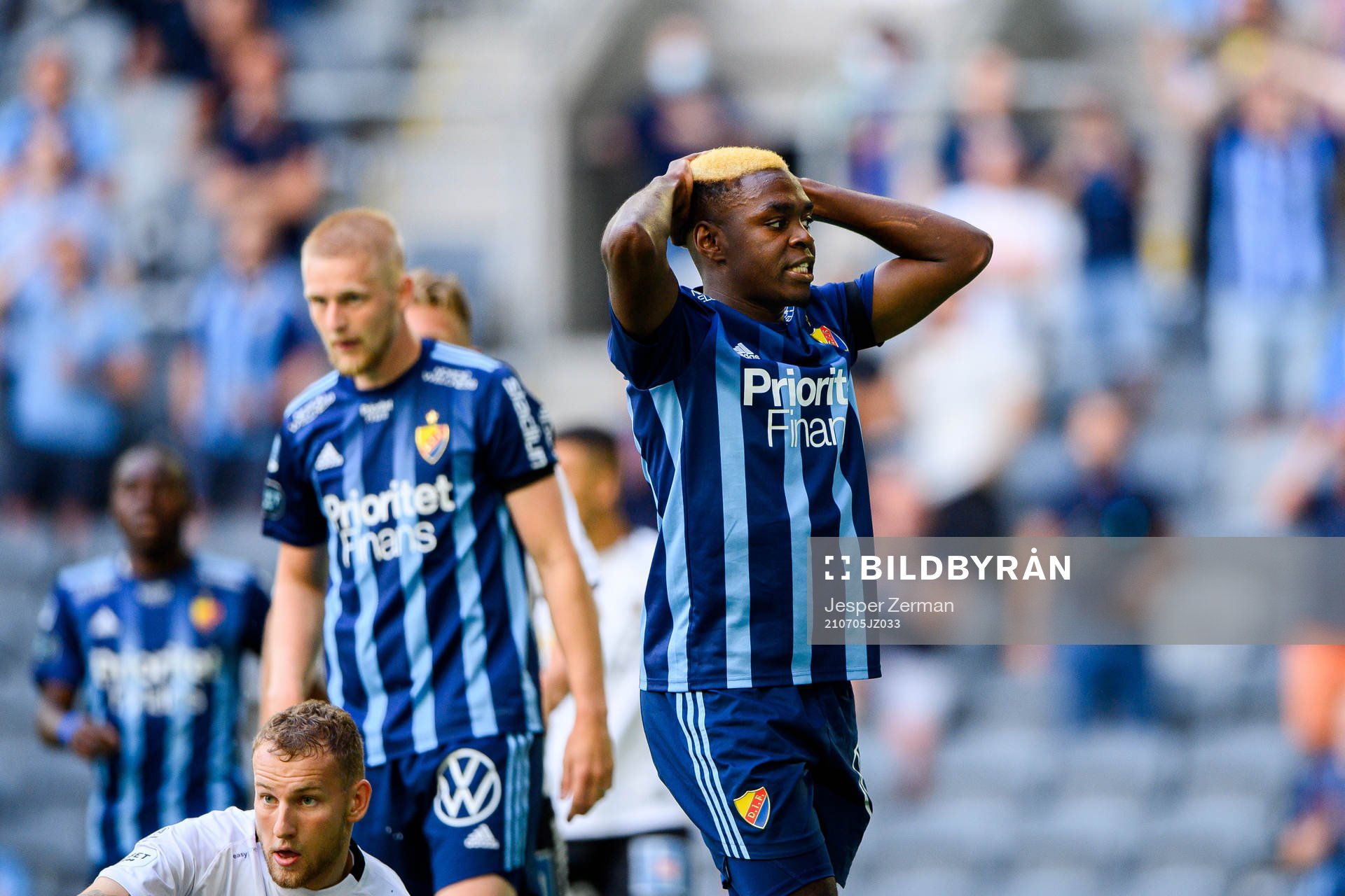 Djurgårdens Joel Asoro deppar