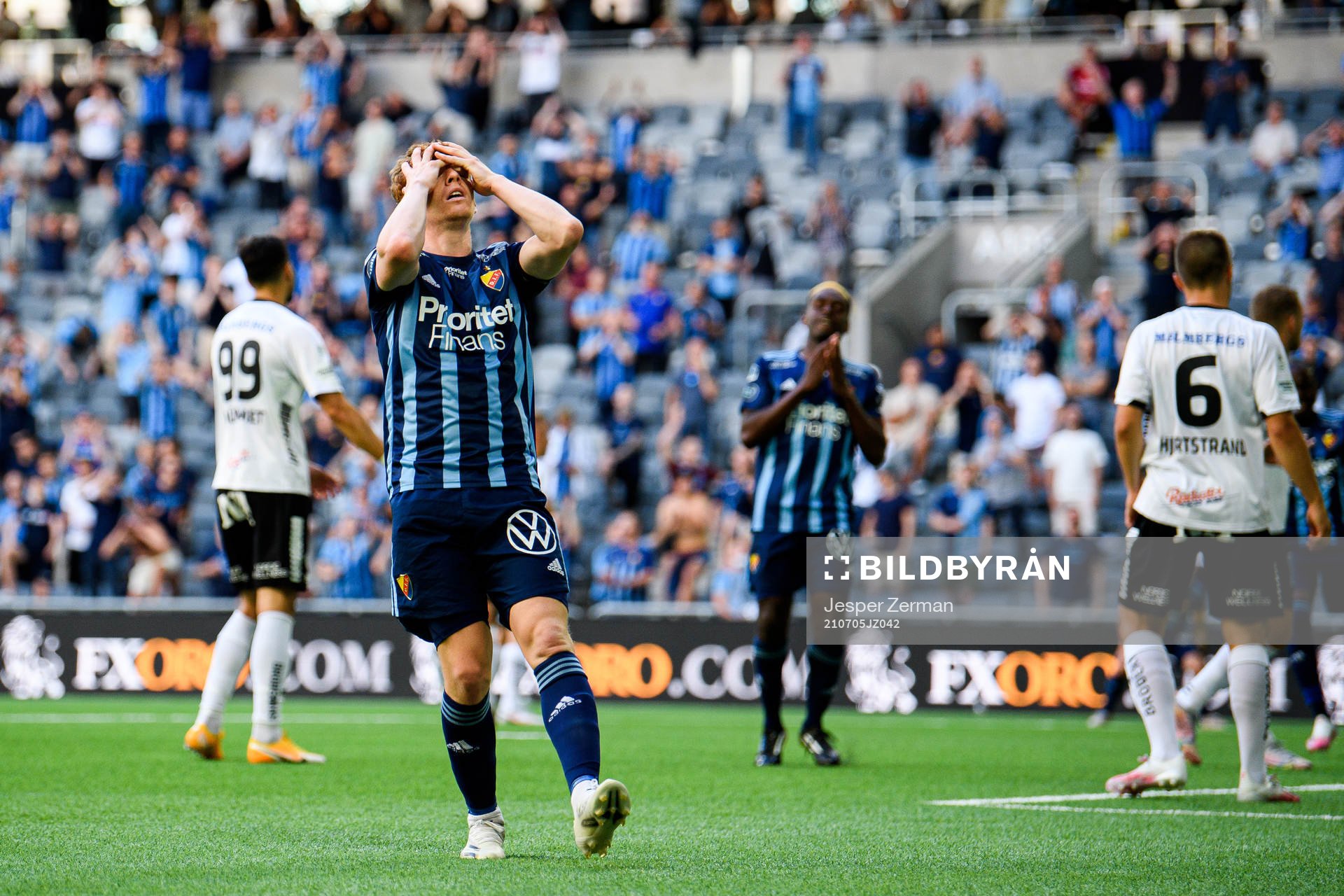Djurgårdens Aslak Witry deppar
