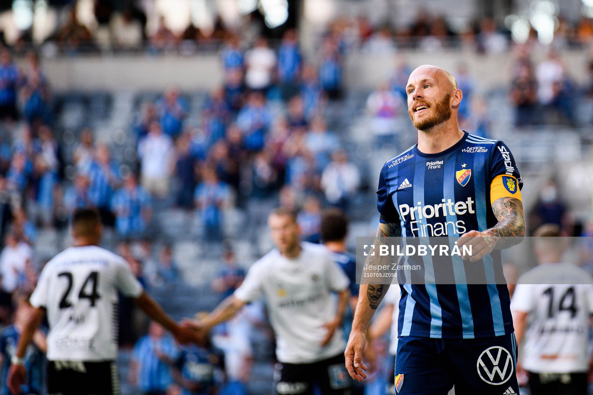Djurgårdens Magnus Eriksson deppar