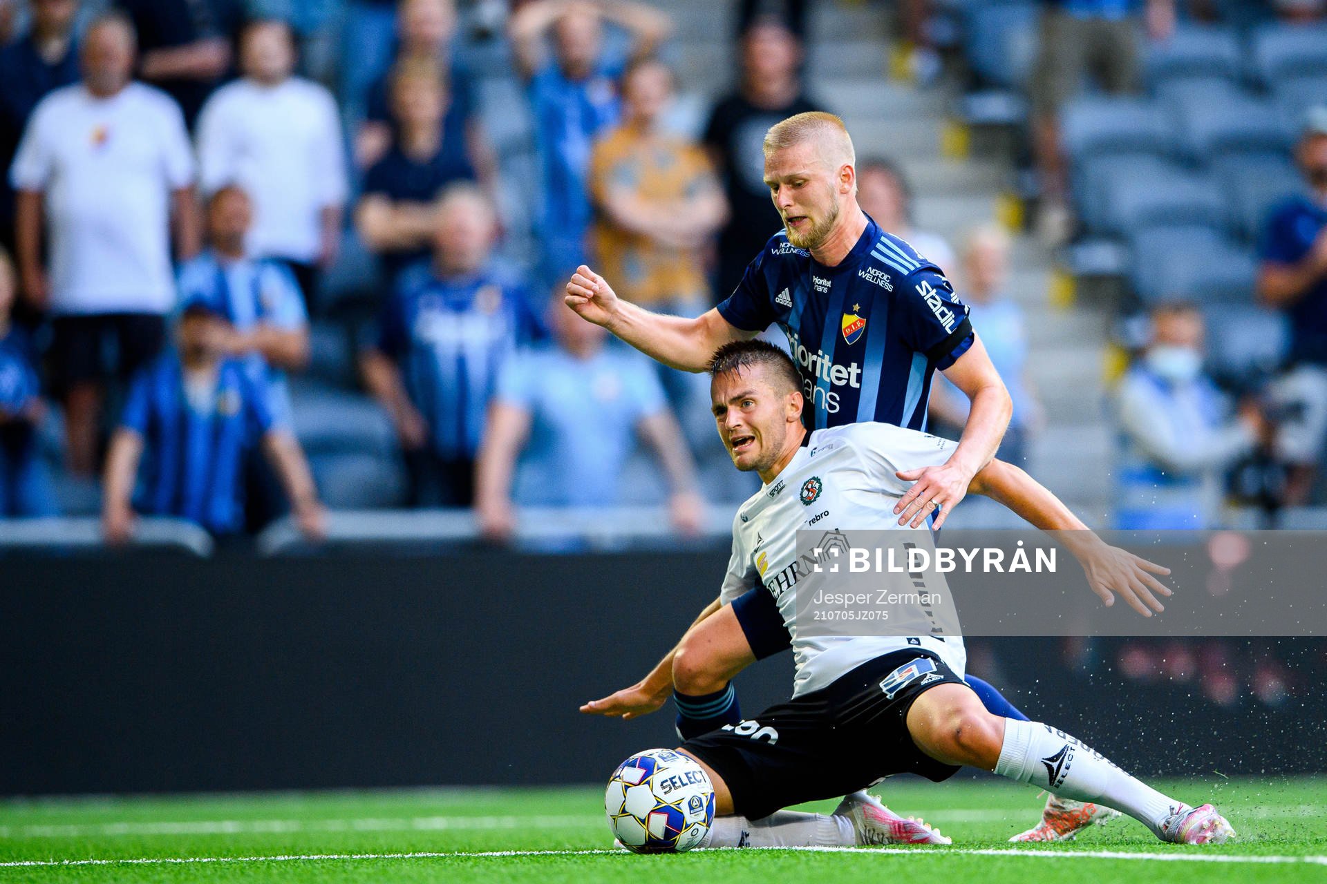 Djurgårdens Kalle Holmberg och Örebros Benjamin
