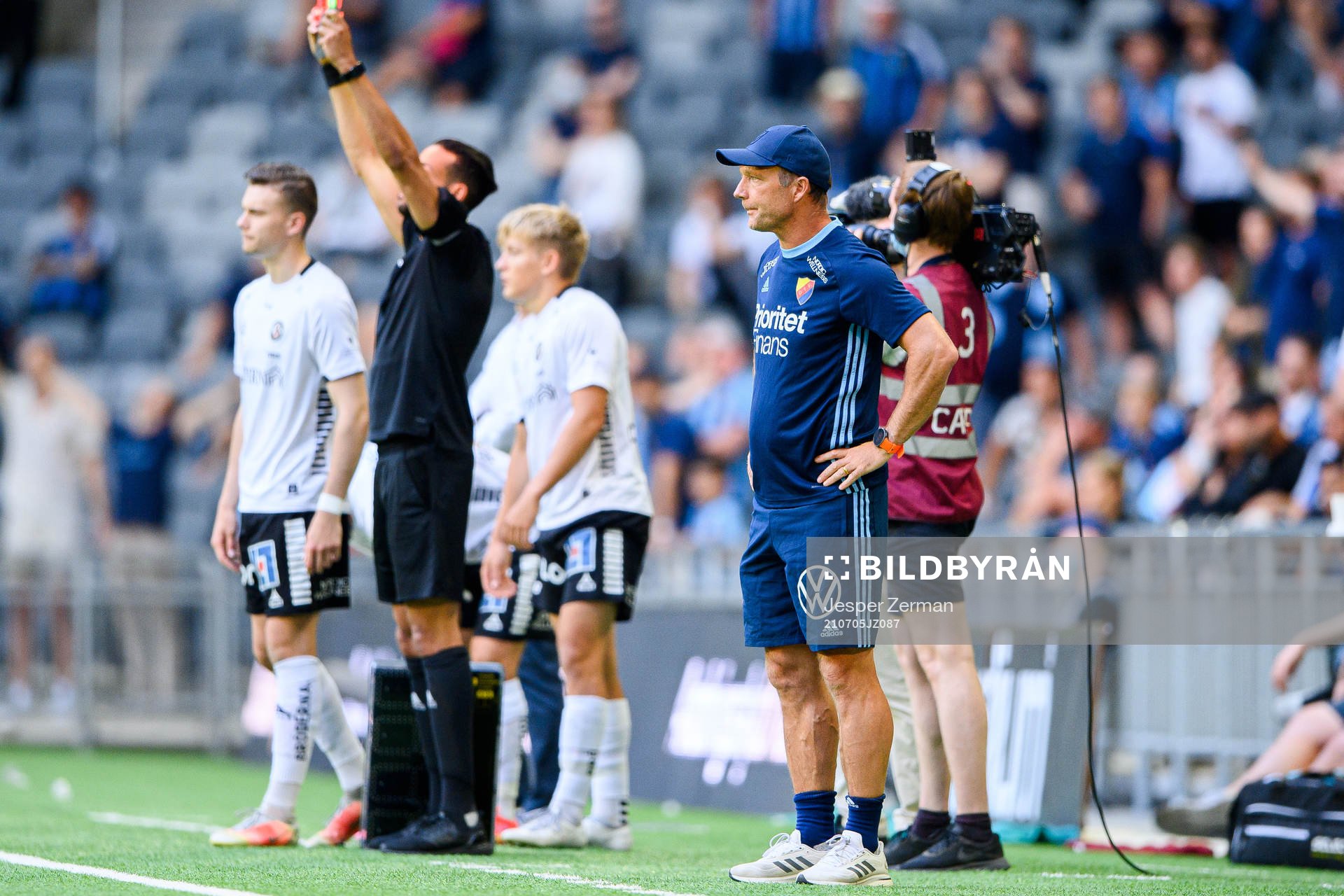 Djurgårdens tränare Kim Bergstrand