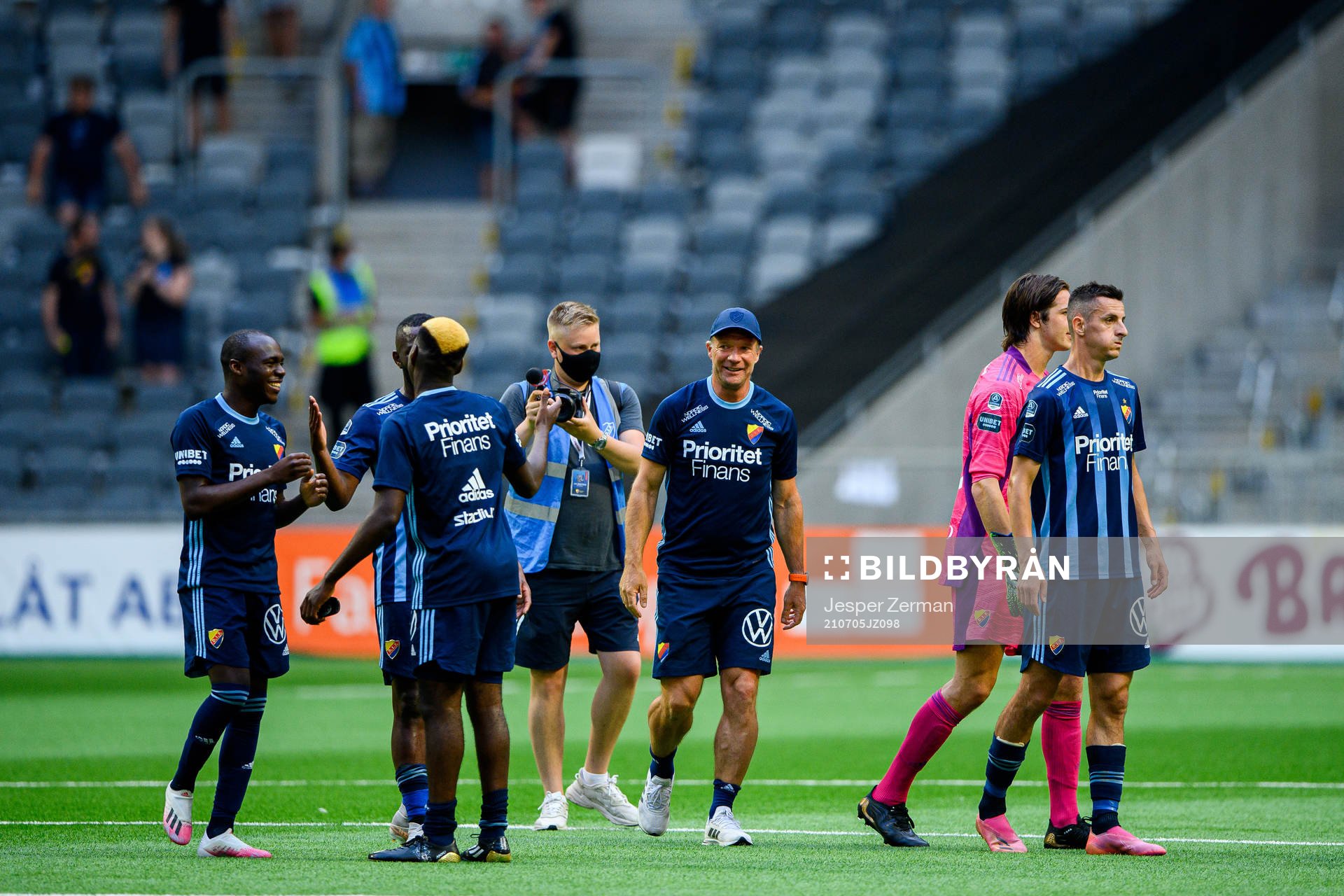 Djurgårdens tränare Kim Bergstrand