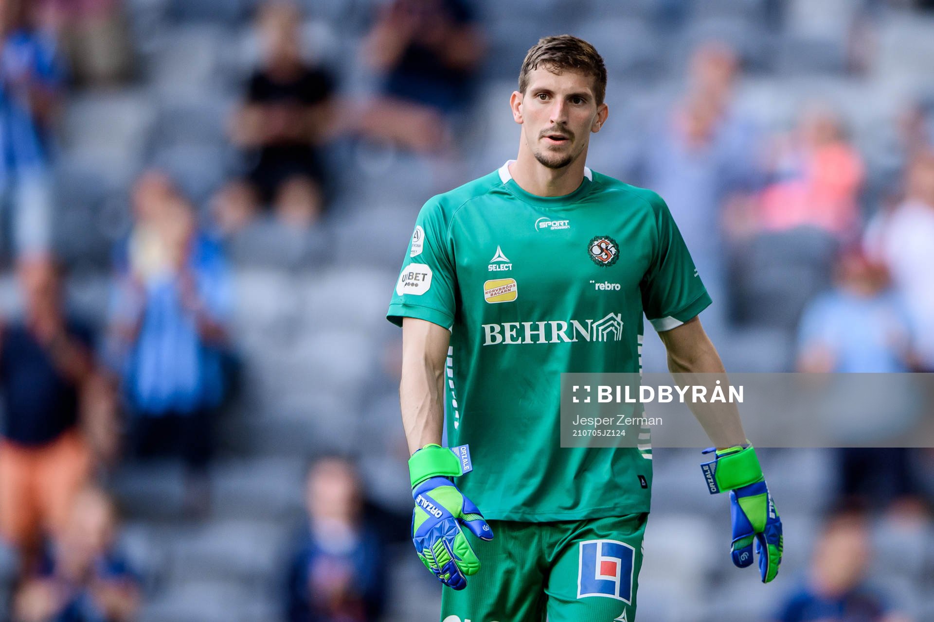 Örebros målvakt Bobby Allain