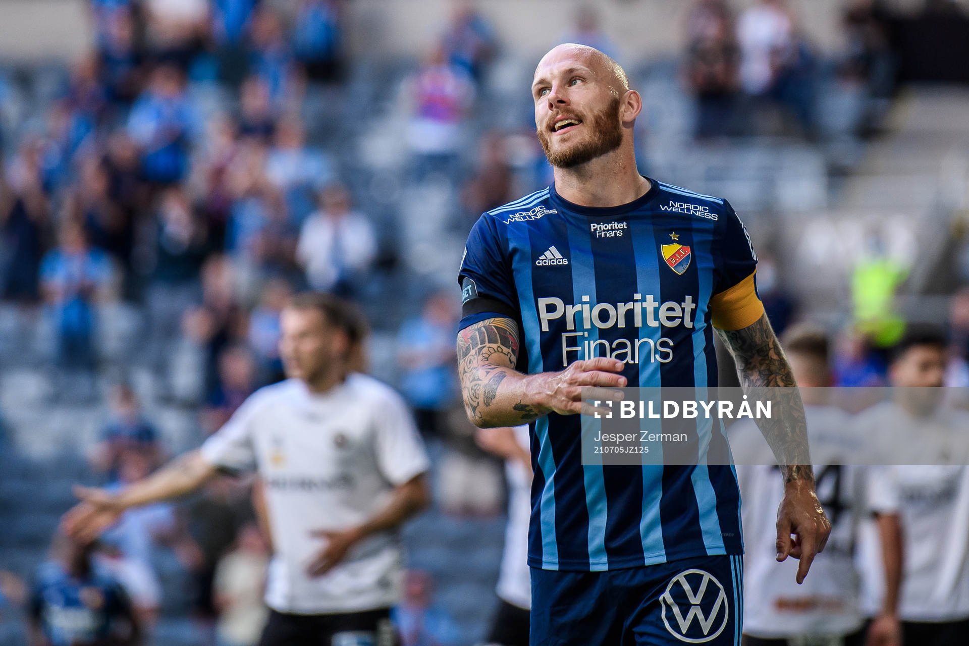 Djurgårdens Magnus Eriksson deppar