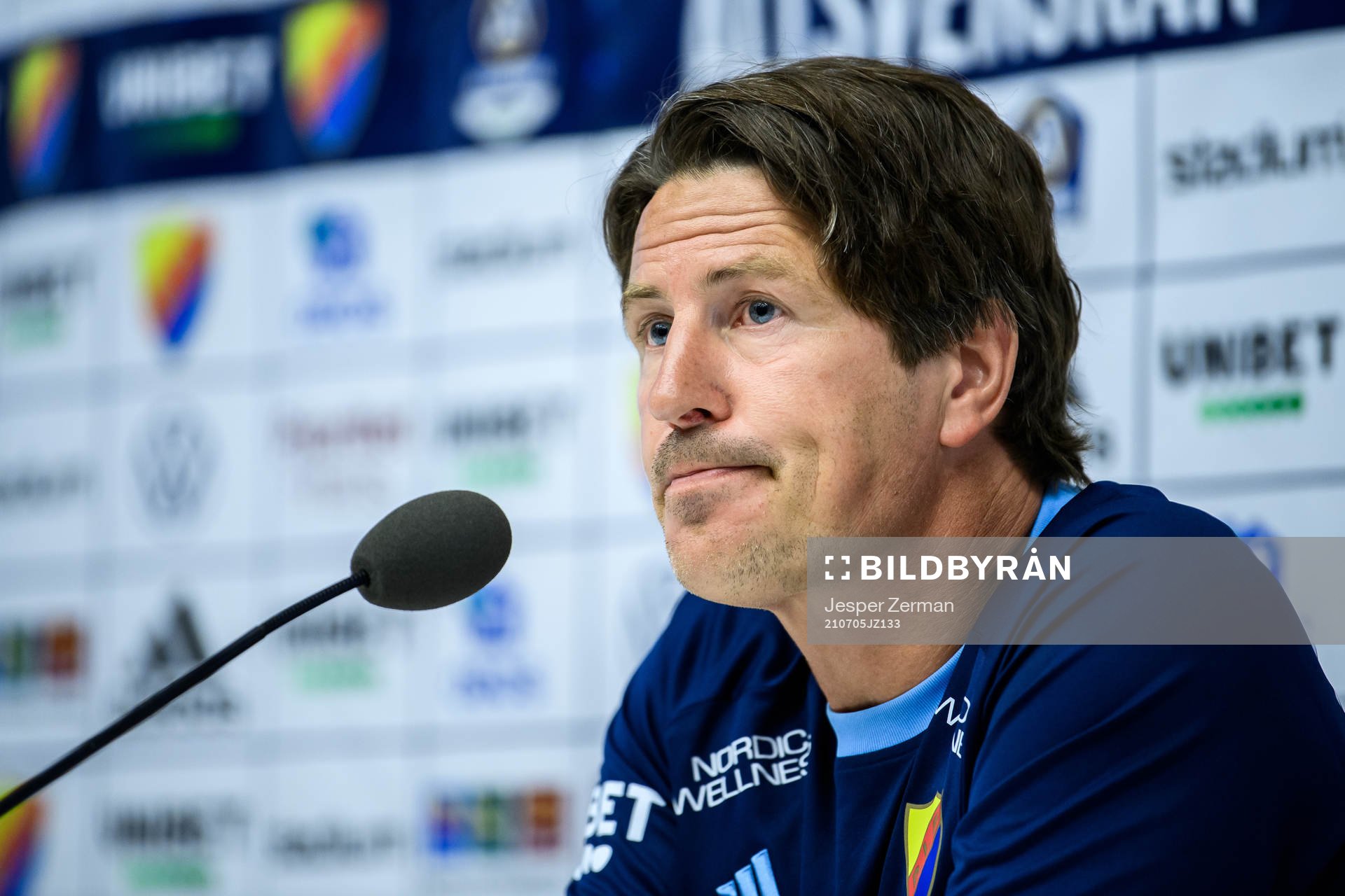 Djurgårdens tränare Thomas Lagerlöf