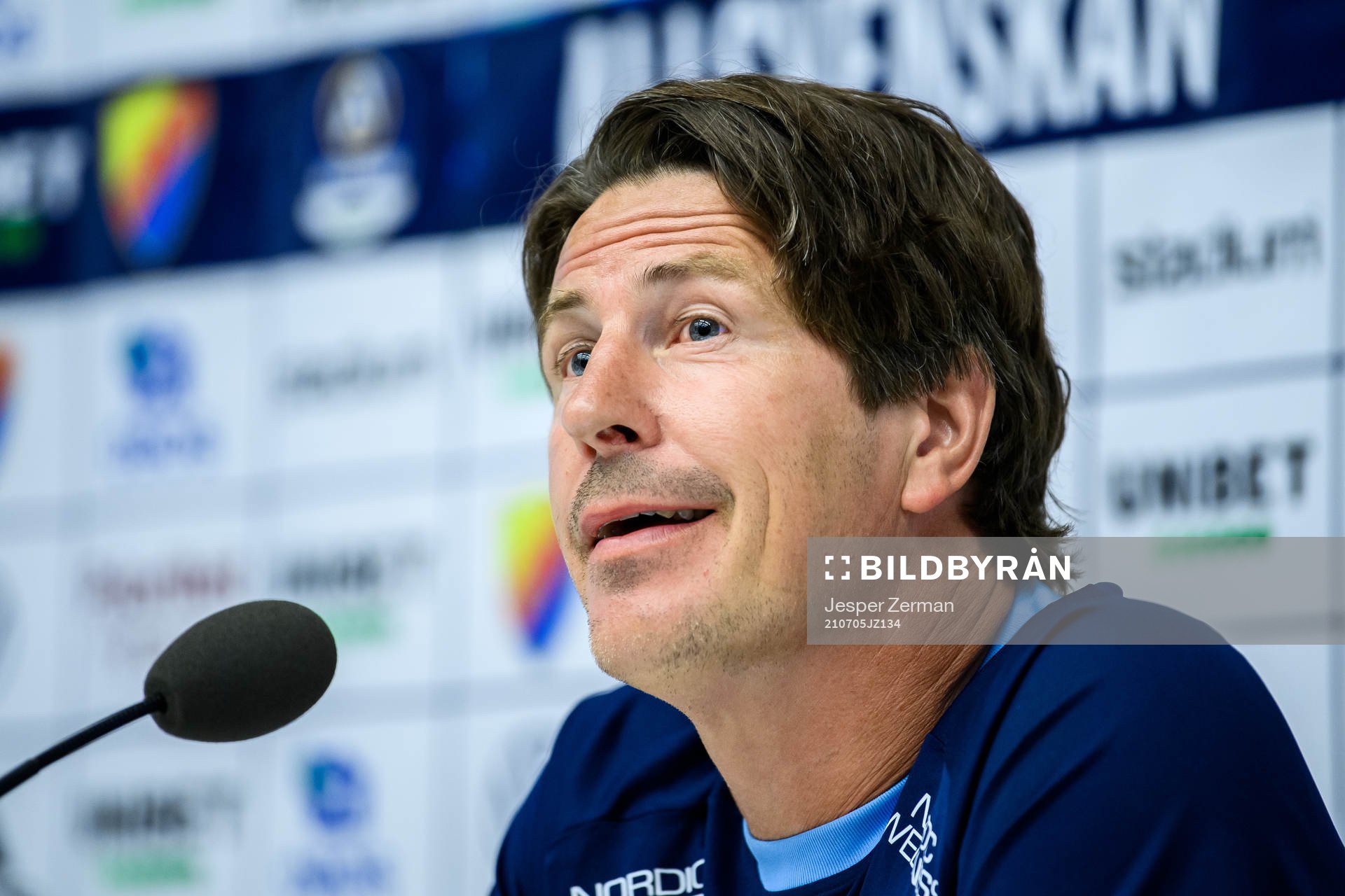Djurgårdens tränare Thomas Lagerlöf