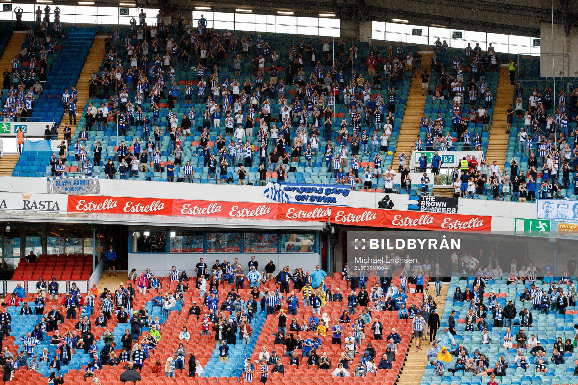 under fotbollsmatchen i Allsvenskan mellan IFK Göteborg