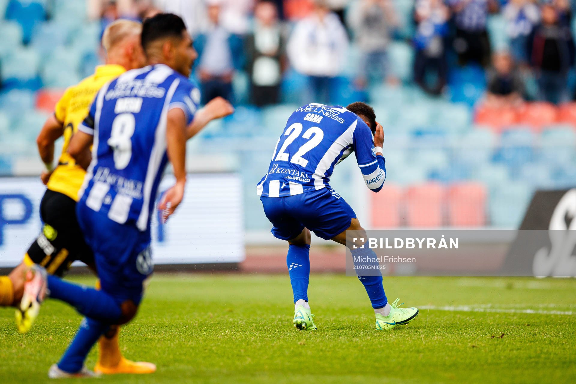 IFK Göteborgs Tobias Sana deppar