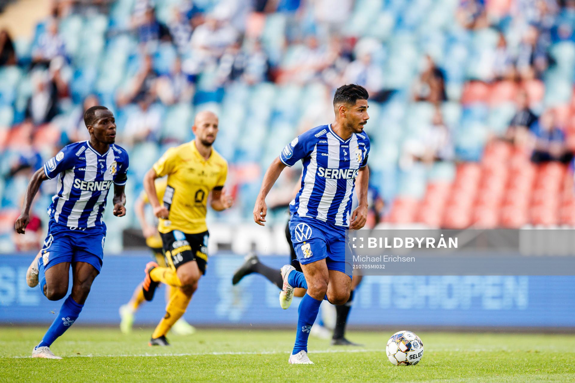 IFK Göteborgs Alhassan Yusuf och Hosam Aiesh
