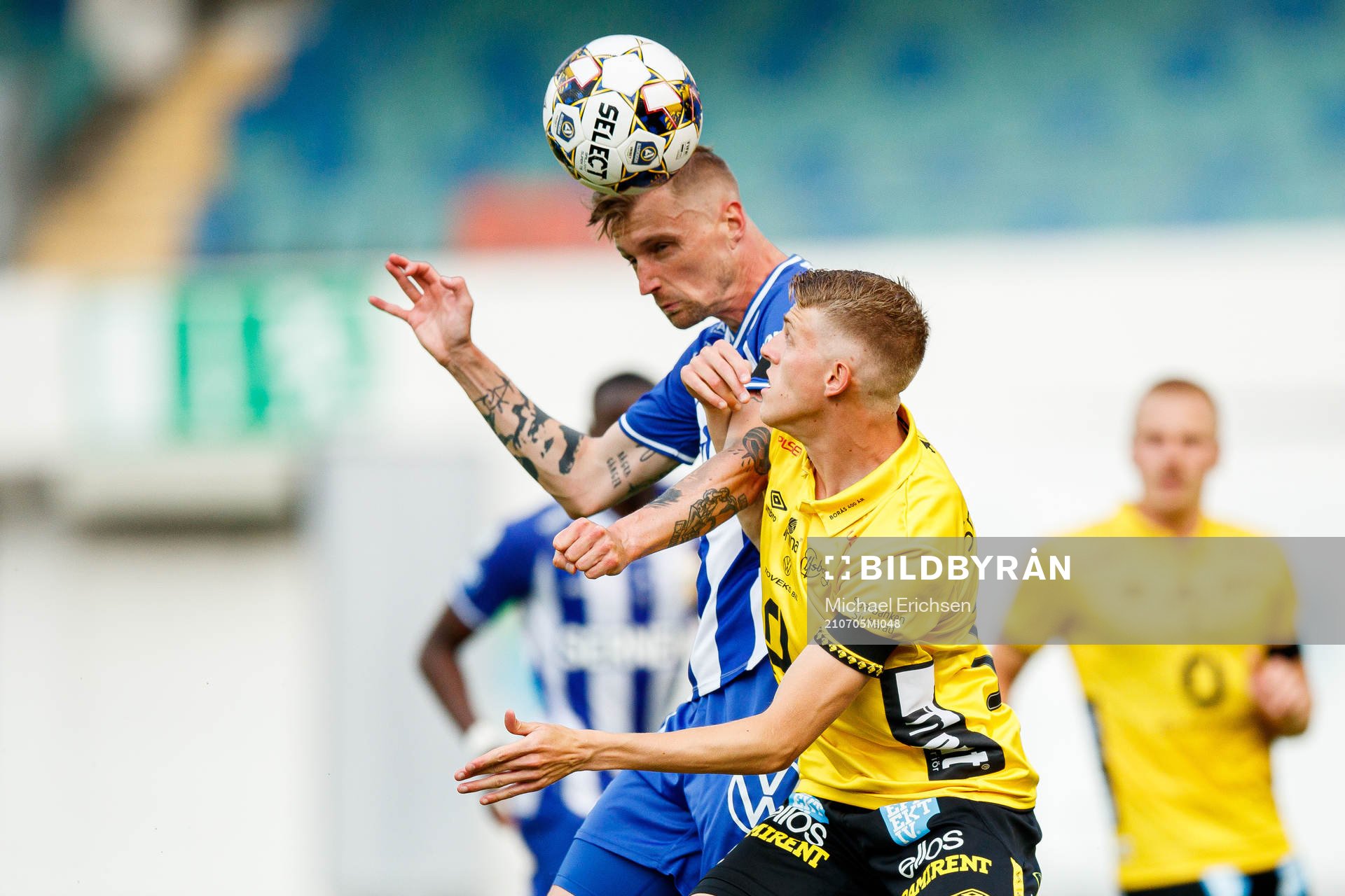 IFK Göteborgs Sebastian Eriksson och Elfsborgs Alexander