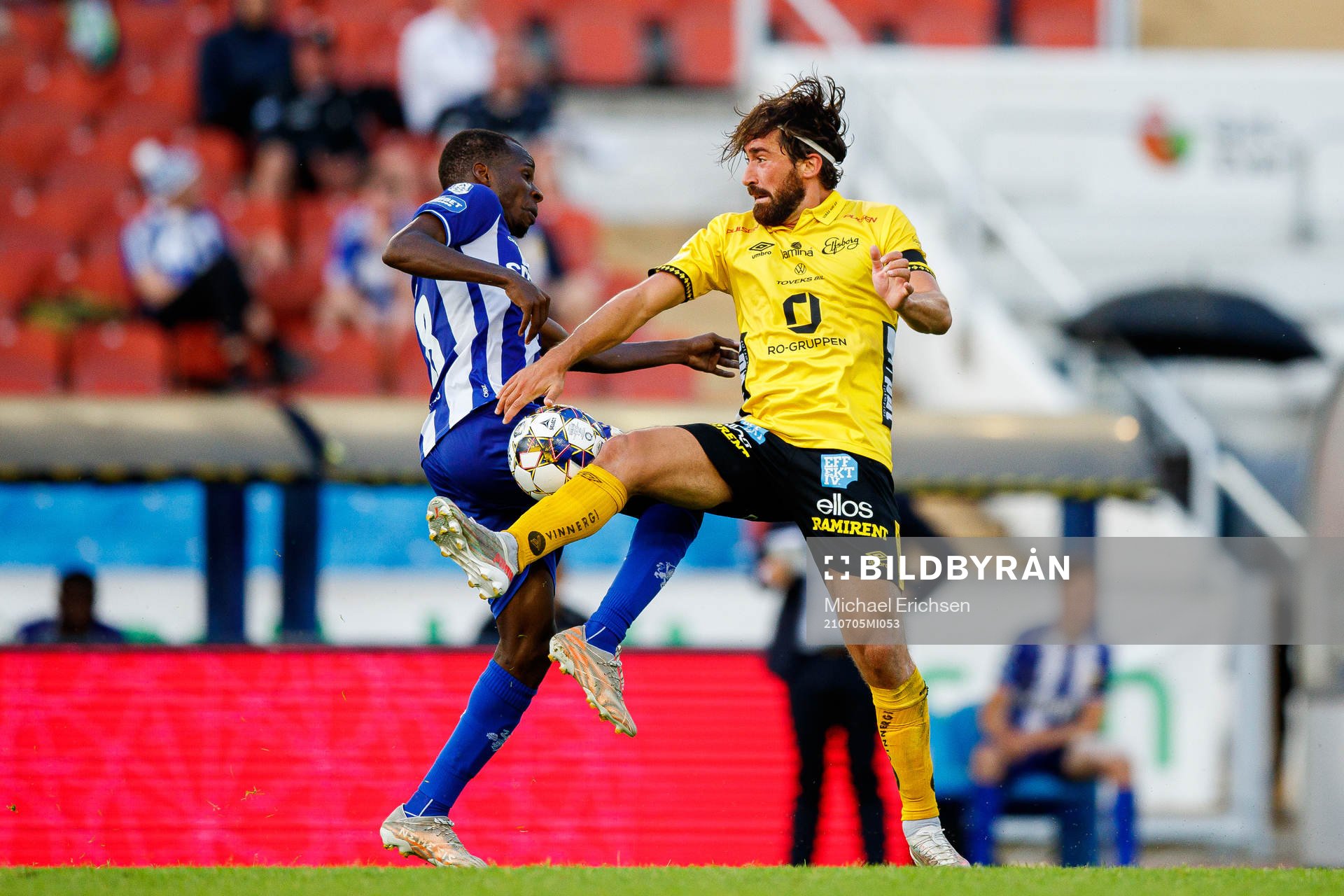 IFK Göteborgs Alhassan Yusuf och Elfsborgs Frederik Holst
