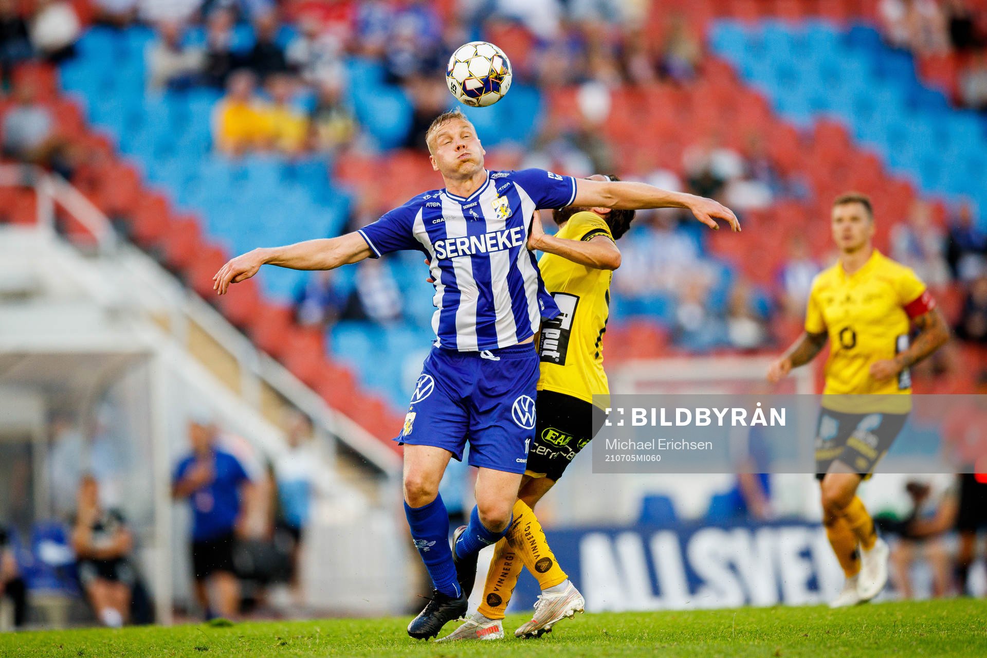IFK Göteborgs Kolbeinn Sigthorsson och Elfsborgs Frederik