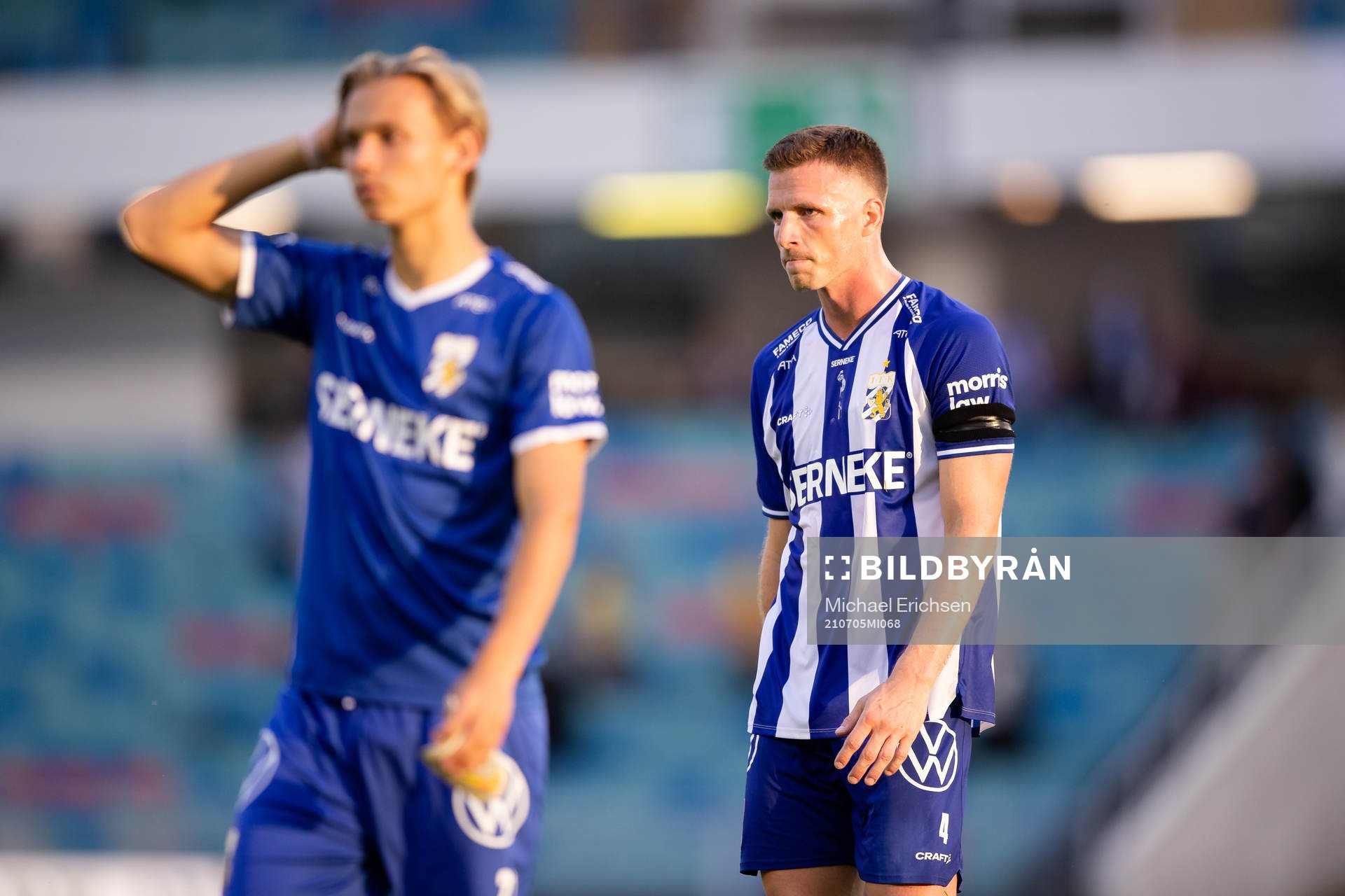 IFK Göteborgs Calle Johansson deppar
