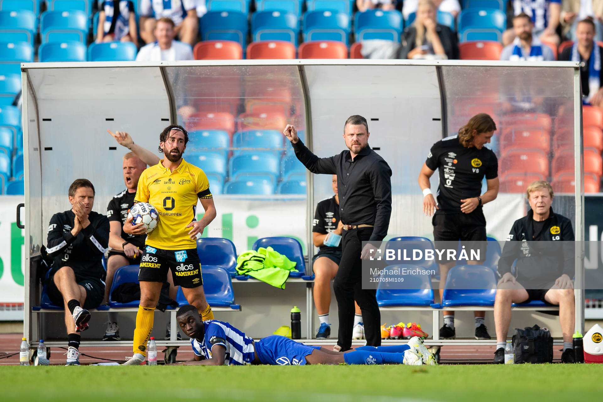 Elfsborgs manager Jimmy Thelin