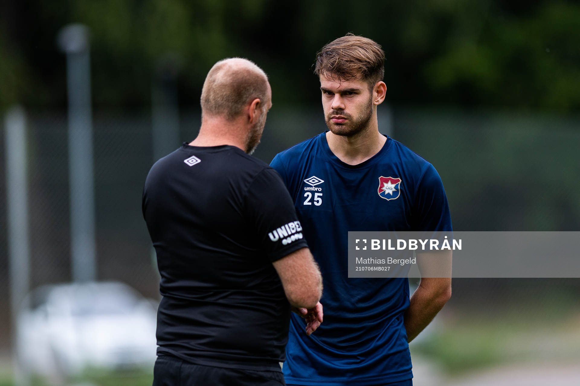 Tränare Dane Ivarsson och Peru Ruiz