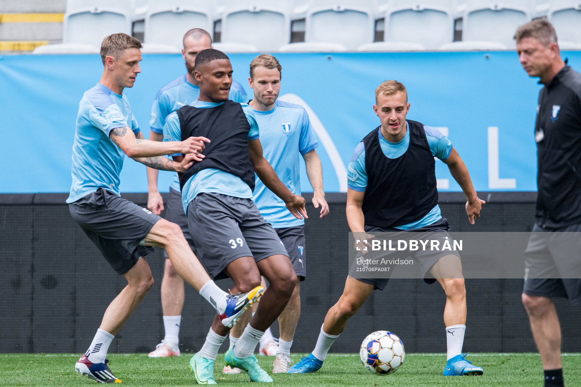 Sören Rieks, Amin Sarr, Oscar Lewicki and Amel Mujanic
