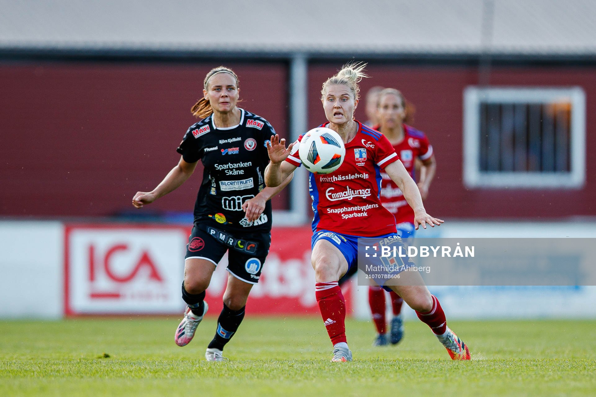 Kristianstads Alice Nilsson och Vittsjös Mie Leth Jans