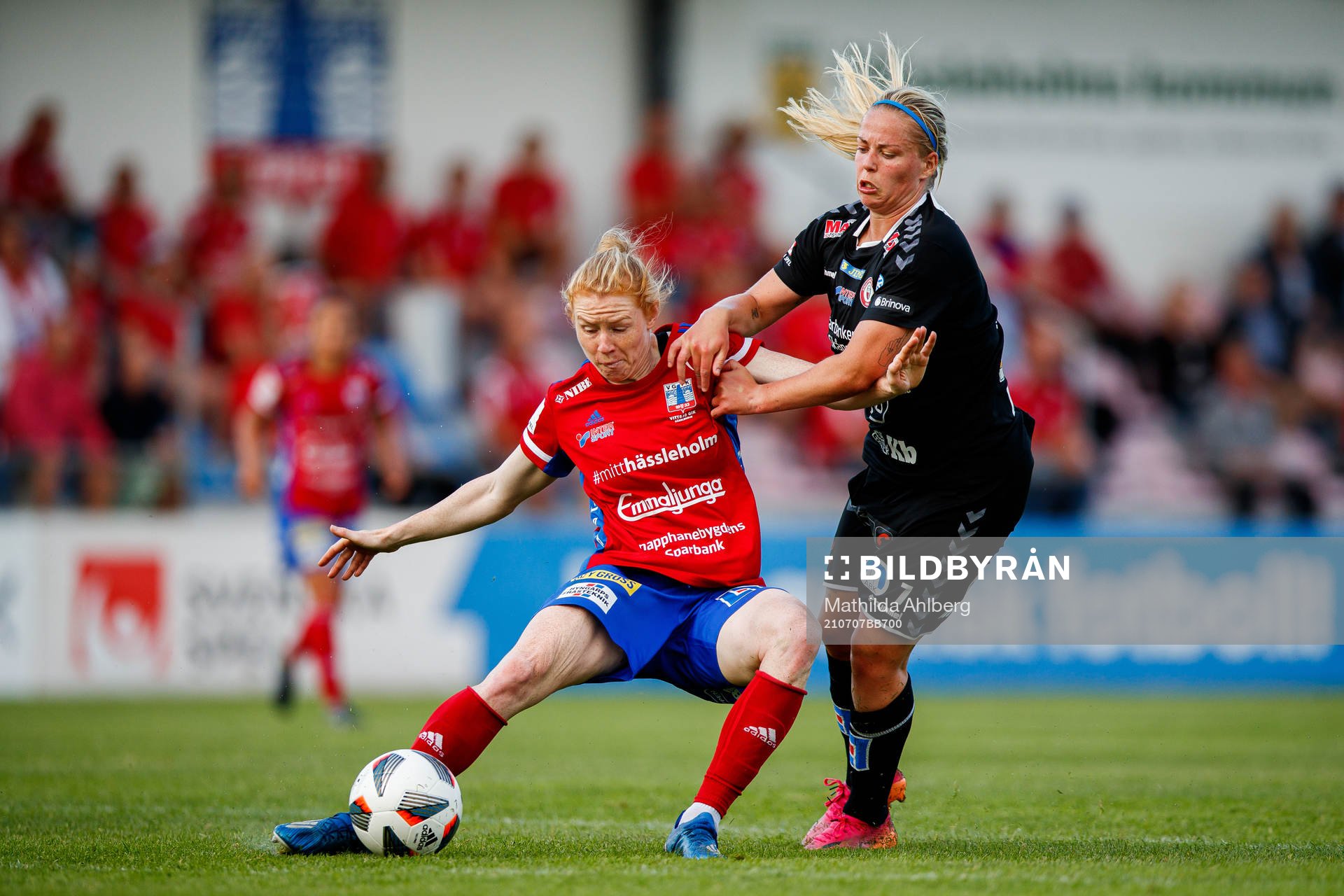 Vittsjös Clare Polkinghorn och Kristianstads Therese Sessy